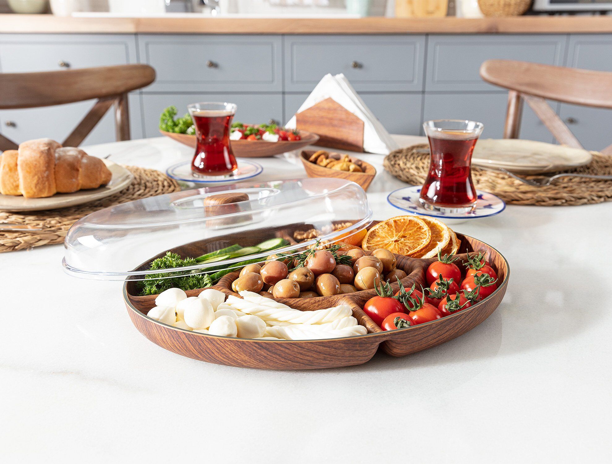 Angers Beş Bölmeli Çerezlik Fiyat ve Detayları | Madame Coco