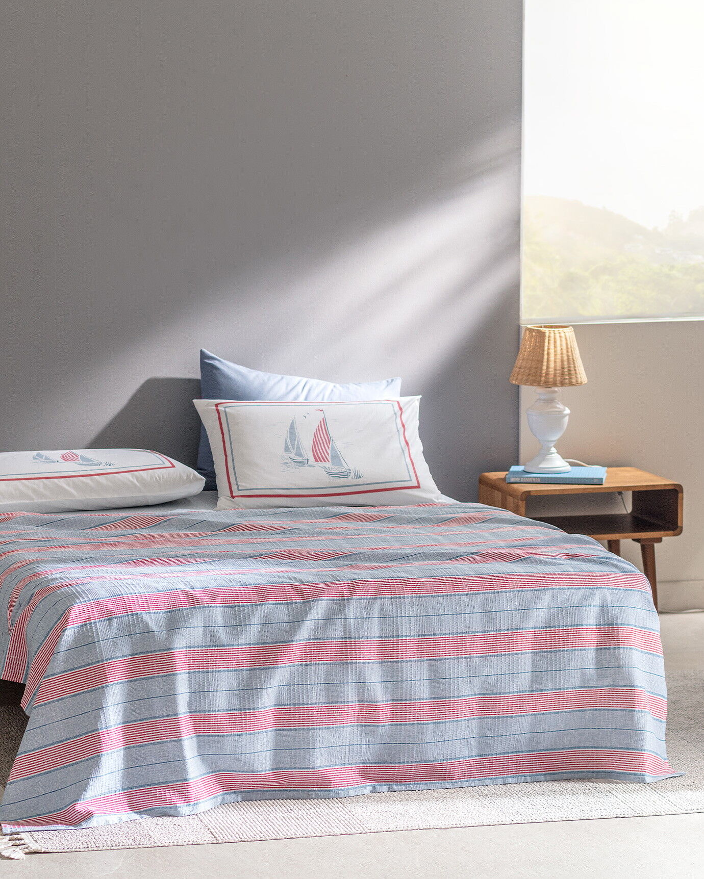 Marc King Size Ecocell Baskılı Pike Takımı Fiyat ve Detayları
