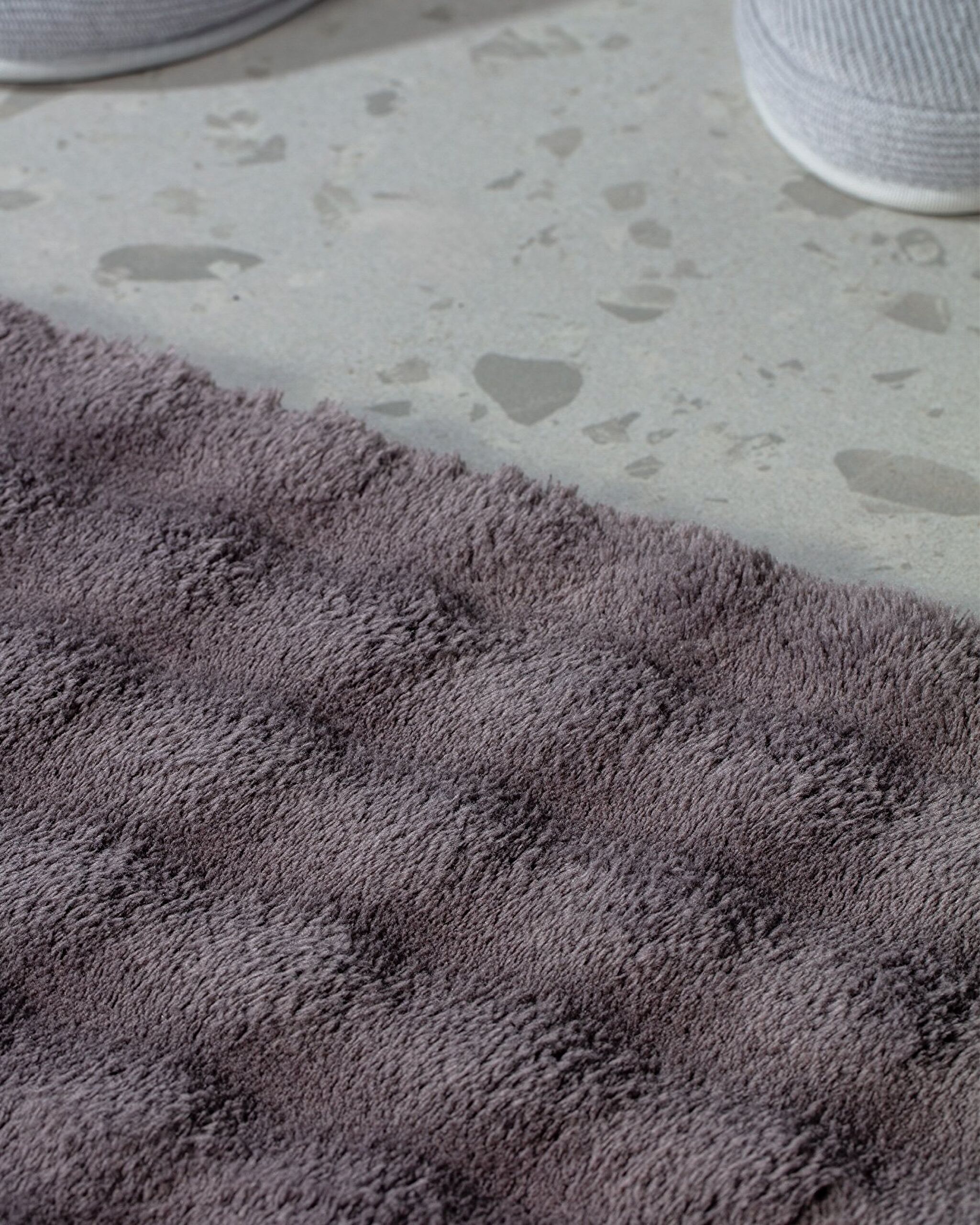 Reflet Bubble 2-Piece Bath Mat - Anthracite - 3