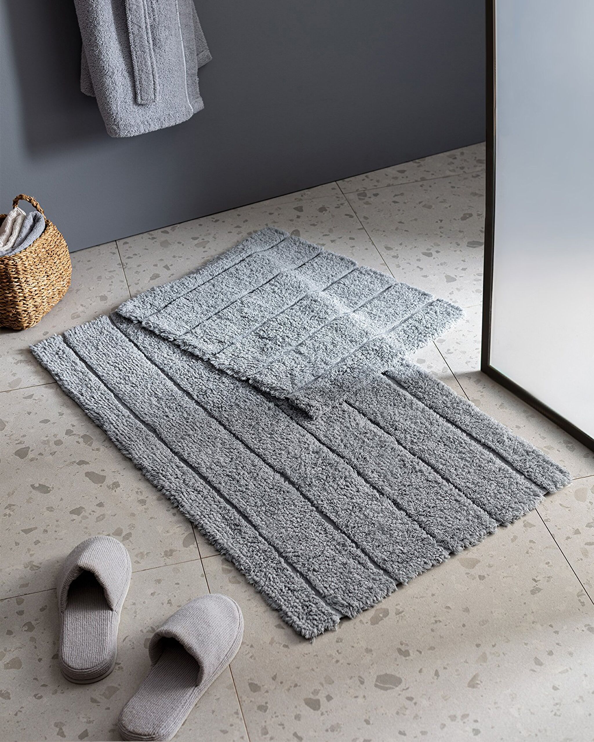 Serre 2'li Banyo Paspası - 0