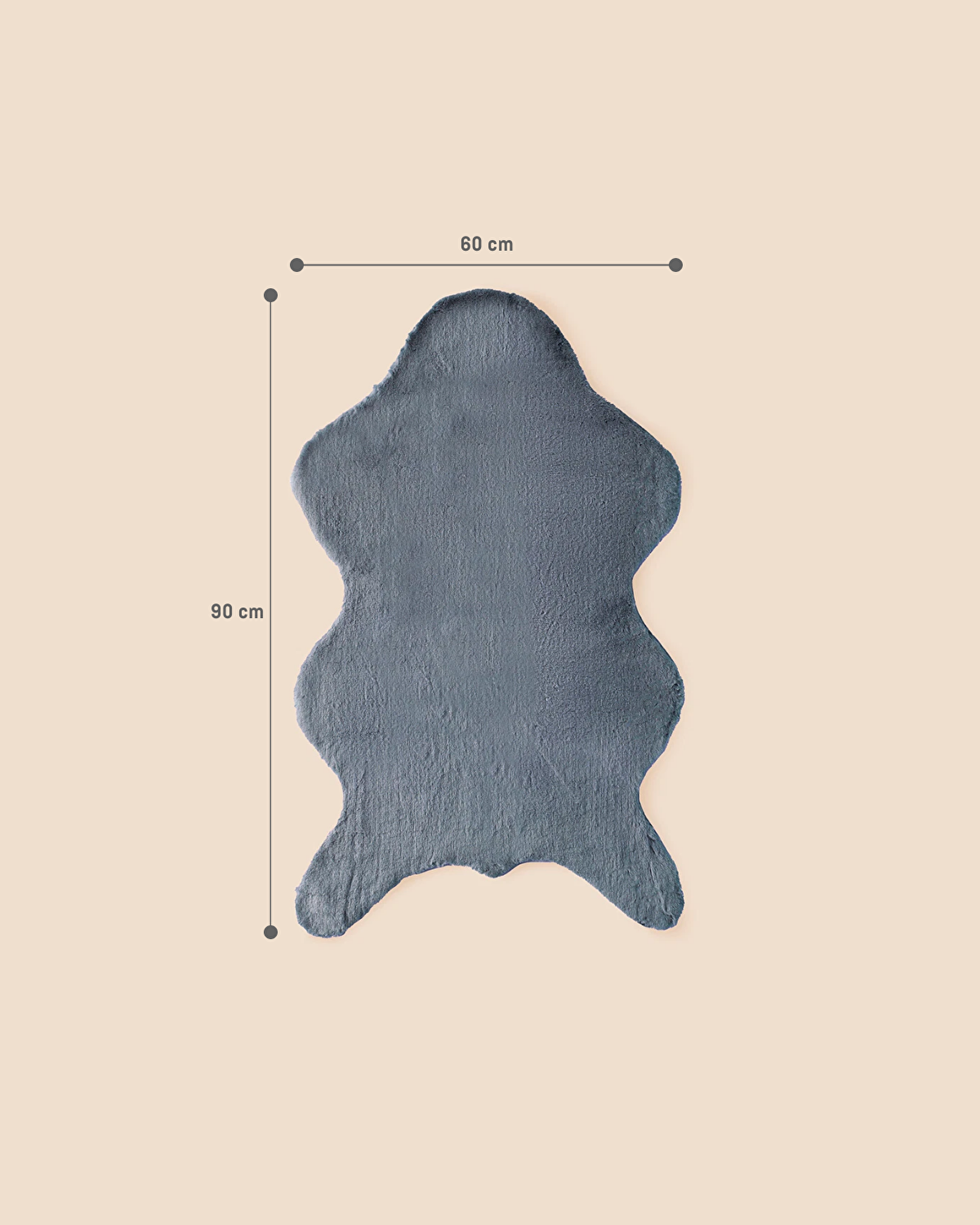 Poteau Armend - Anthracite - 60x90 cm - 6