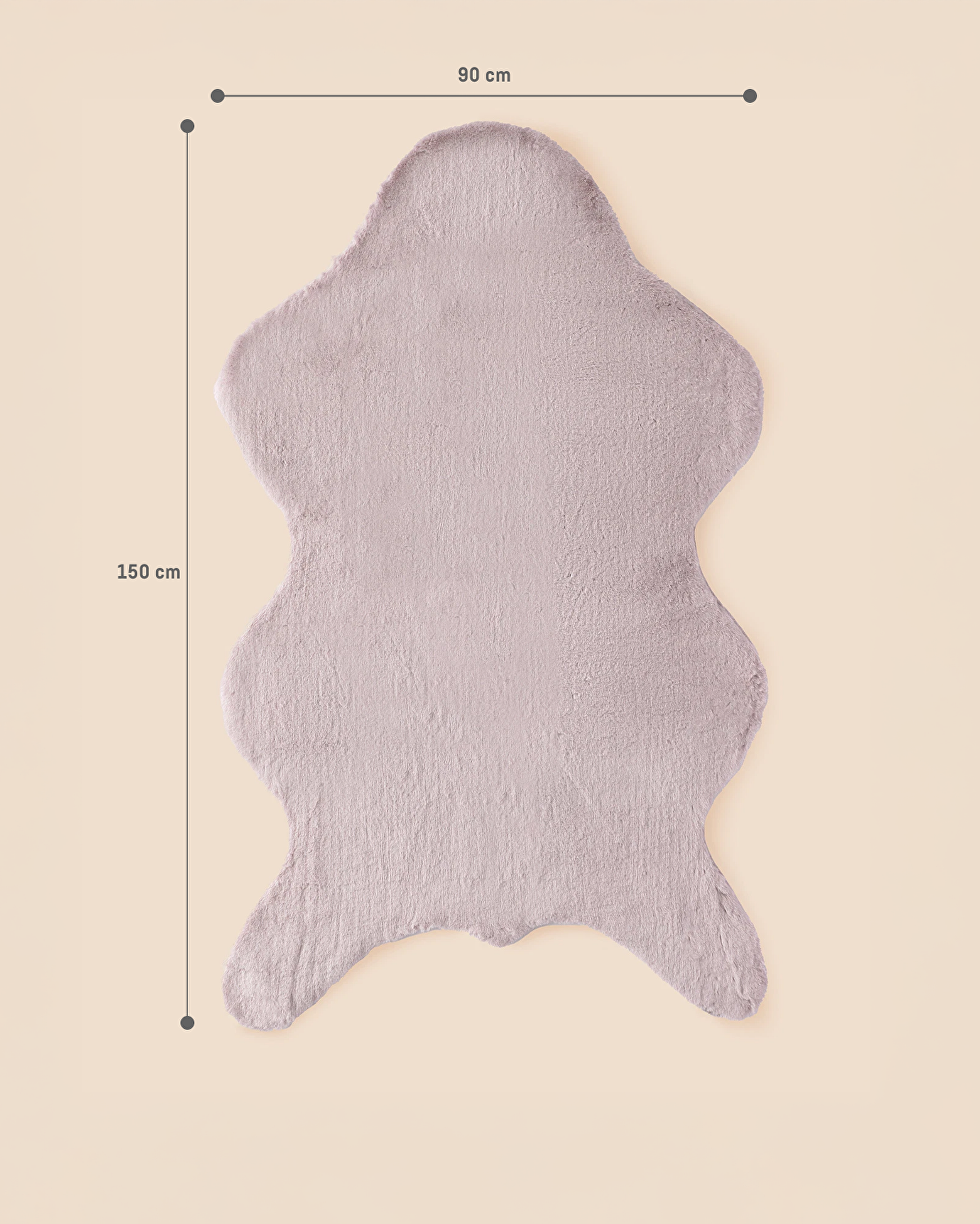 Poteau Armend - Poudre - 90 x 150 cm - 7