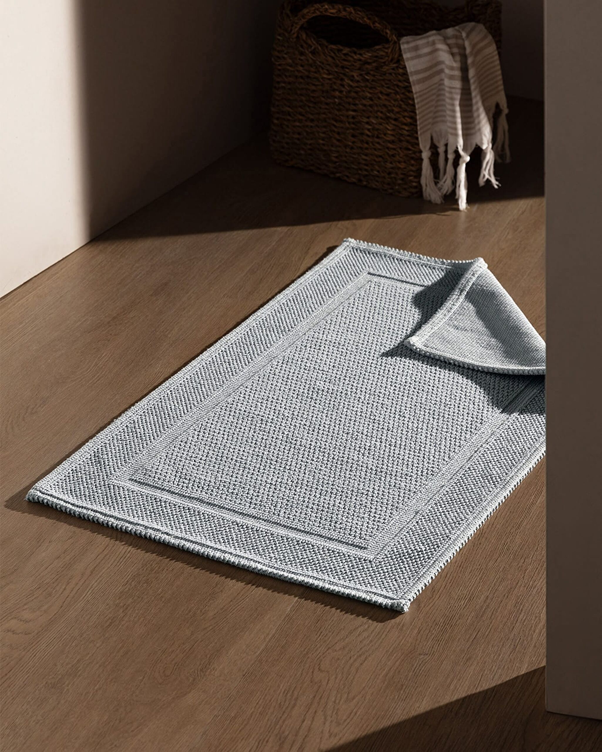 Barres Bath Mat - Blue - 50 x 80 cm - 1