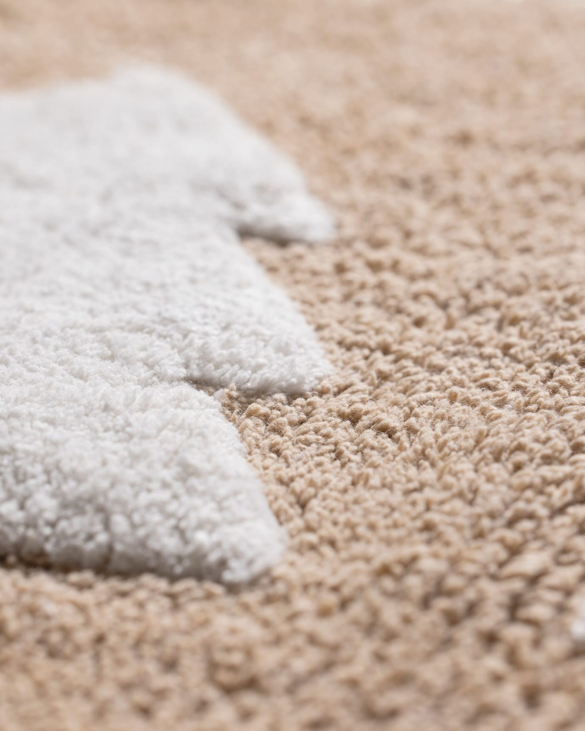 Lumièrematin Bath Mat - White/Beige - 50x80 cm - 5
