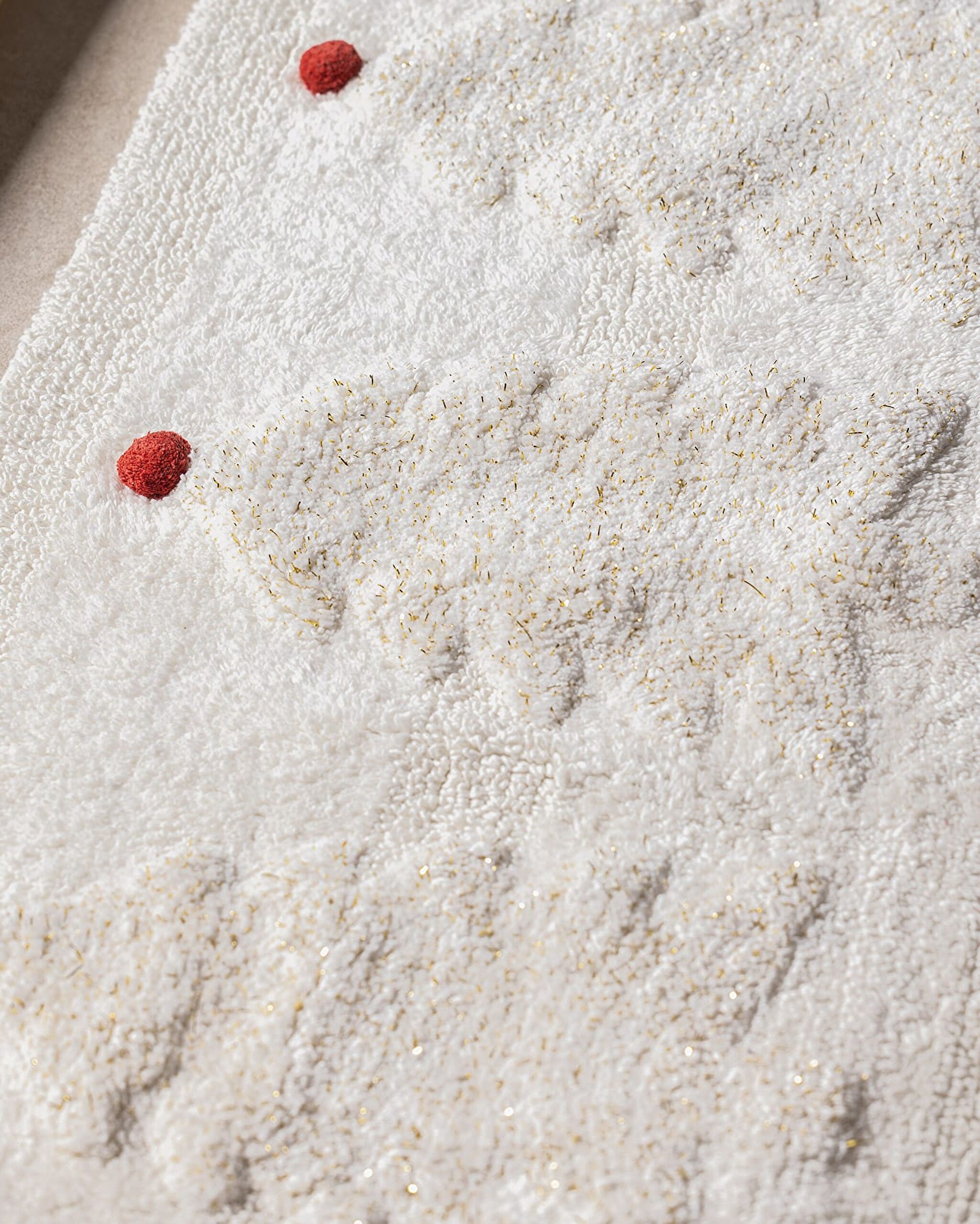 Esprit Bath Mat - Cream/Gold/Red - 50x80 cm - 1