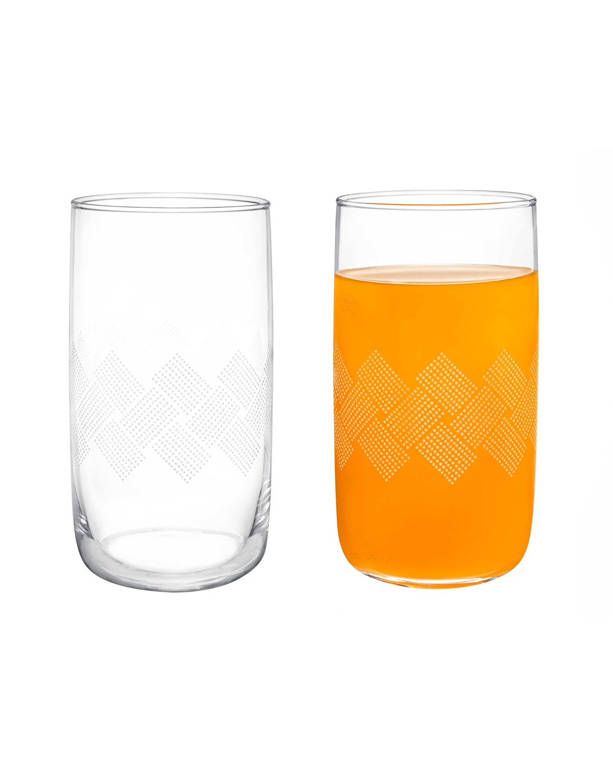 White Rugs Musette Lot de 4 verres à boissons gazeuses - 365 ml - 1