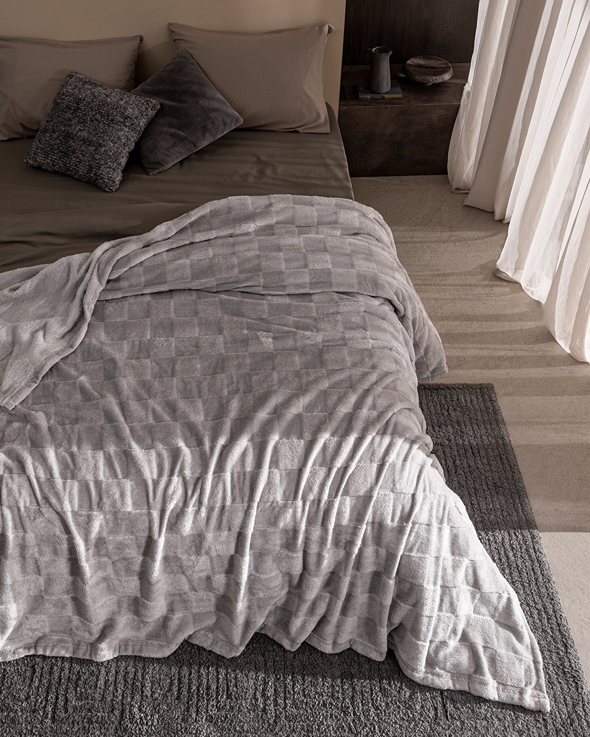 Vaporeux Wellsoft Düz  Battaniye - 2