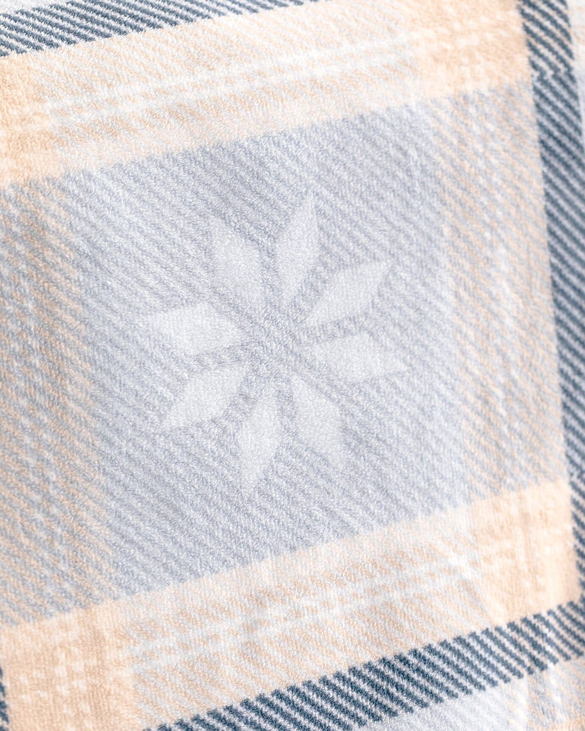 Delit Welsoft Fleece Bedruckte Einzeldecke – Hellblau - 4