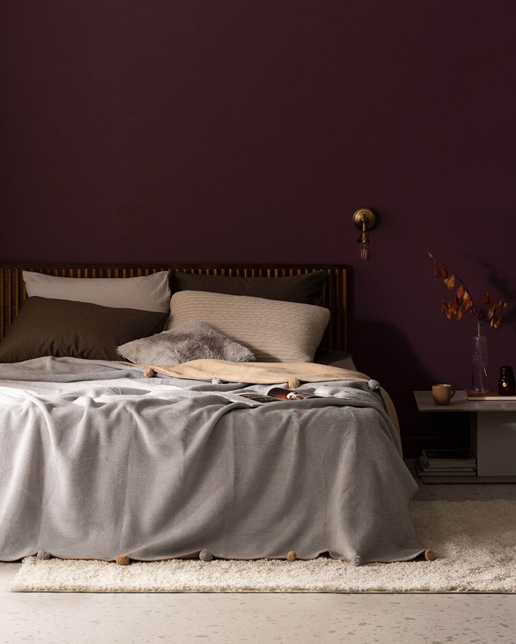 ⁠ Βαμβακερή Κουβέρτα Foche Jacquard_0}