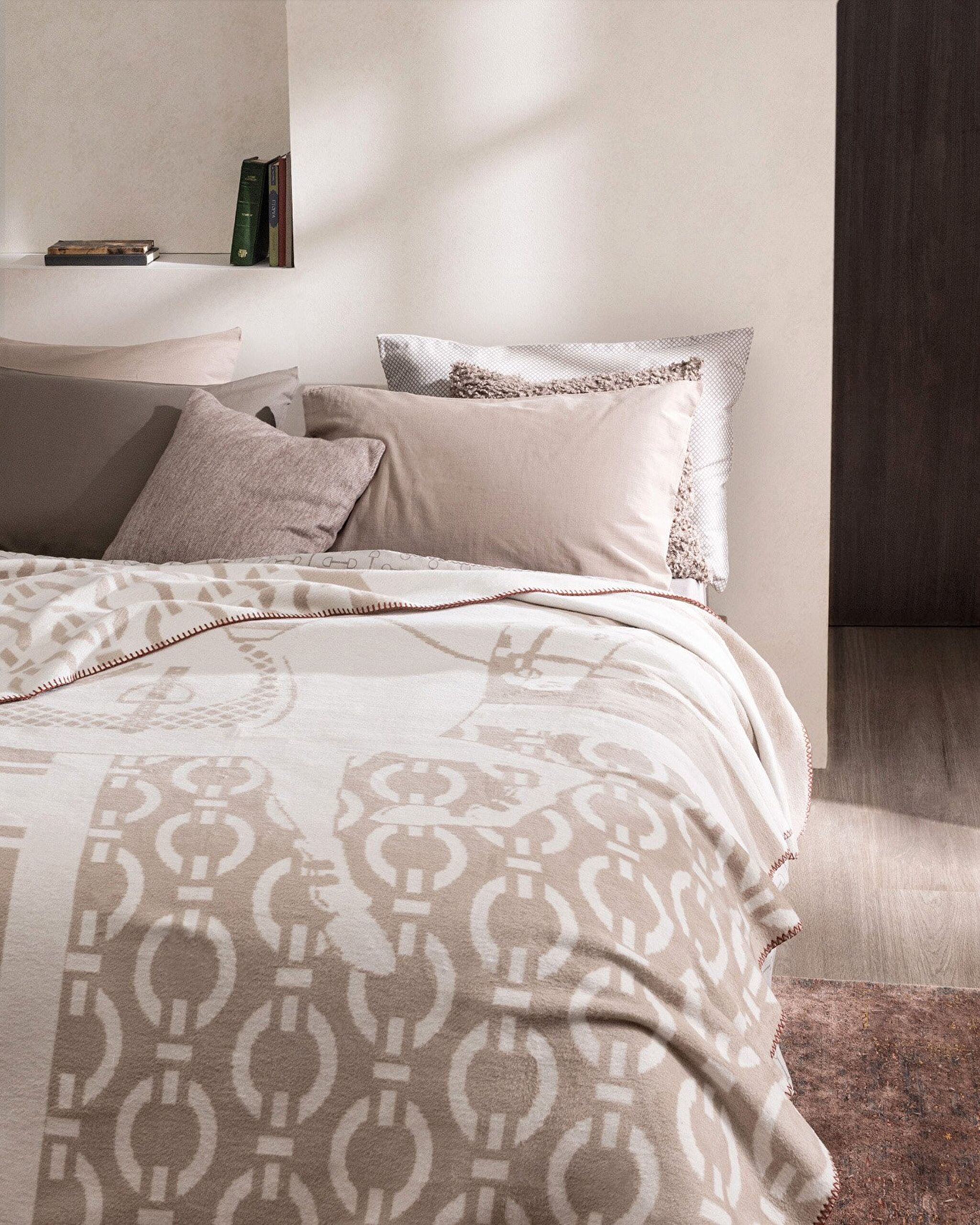 Rouven Jakarlı Pamuklu Battaniye - 3