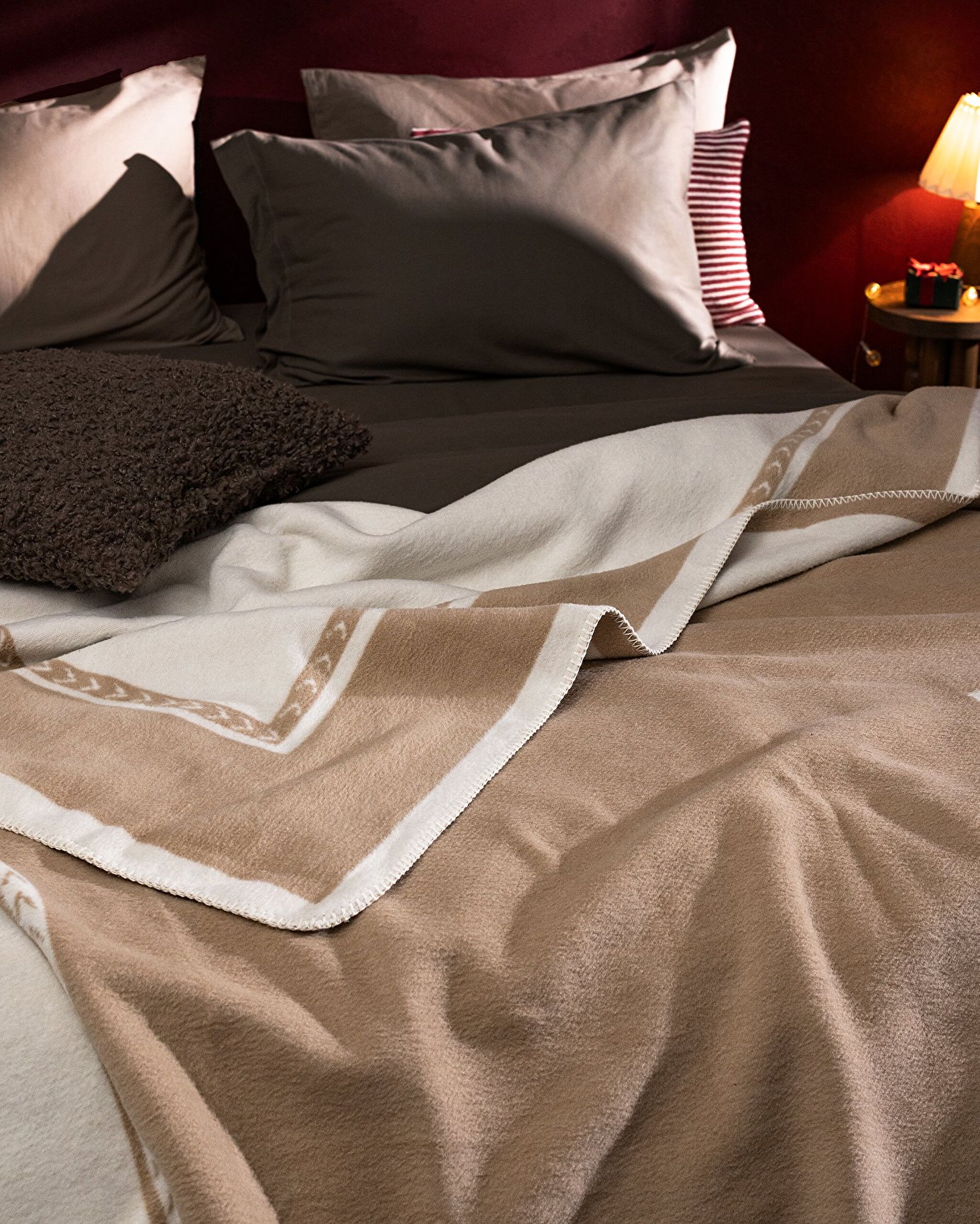 Mozal Jakarlı Pamuklu Battaniye - 5