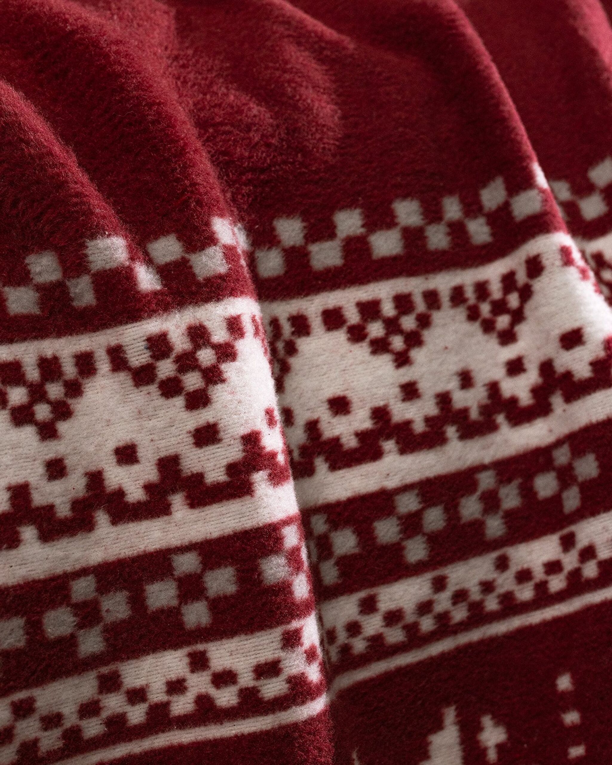 Caumel Jakarlı Pamuklu Battaniye - 6