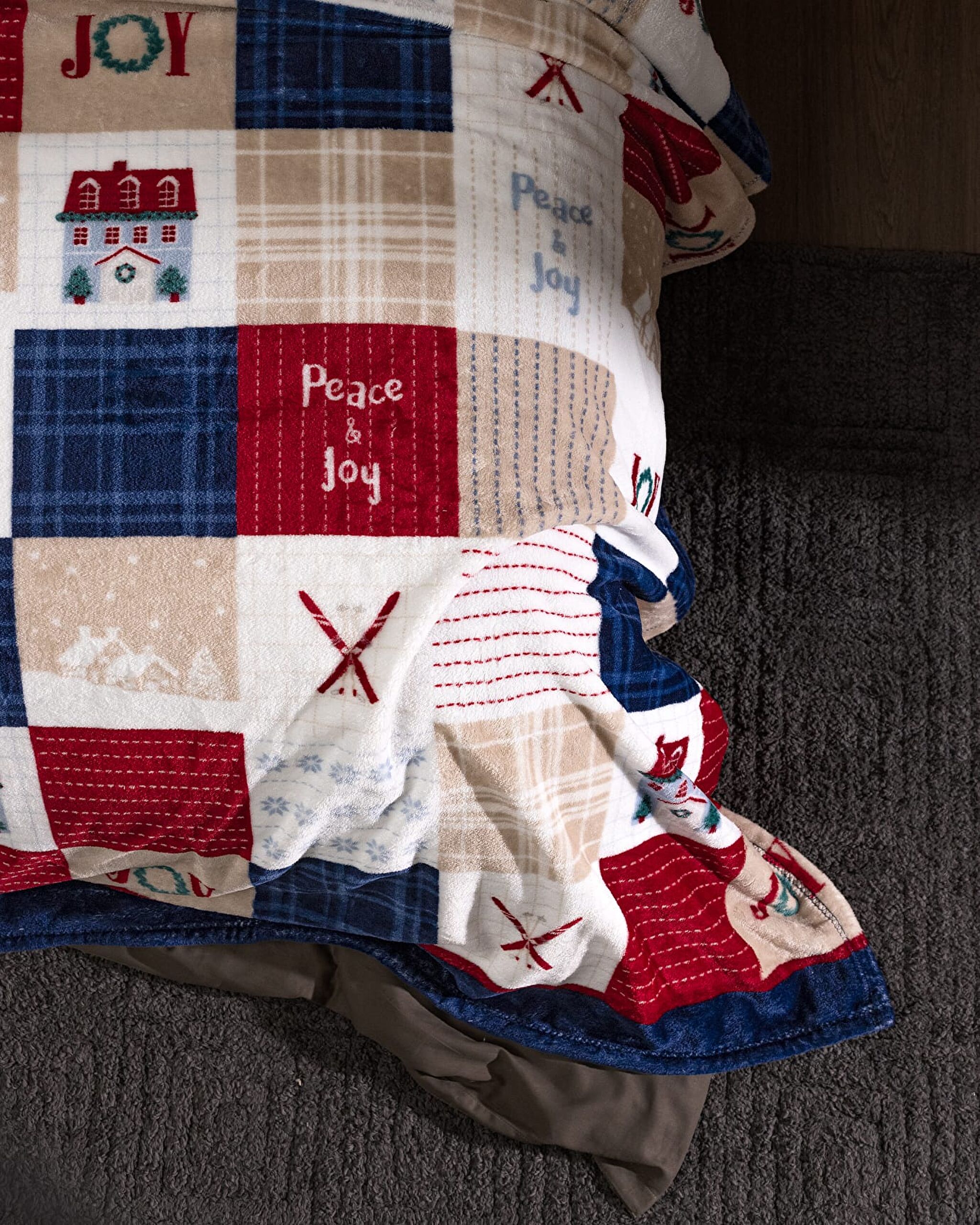 Chevalz Wellsoft Baskılı Battaniye - 4