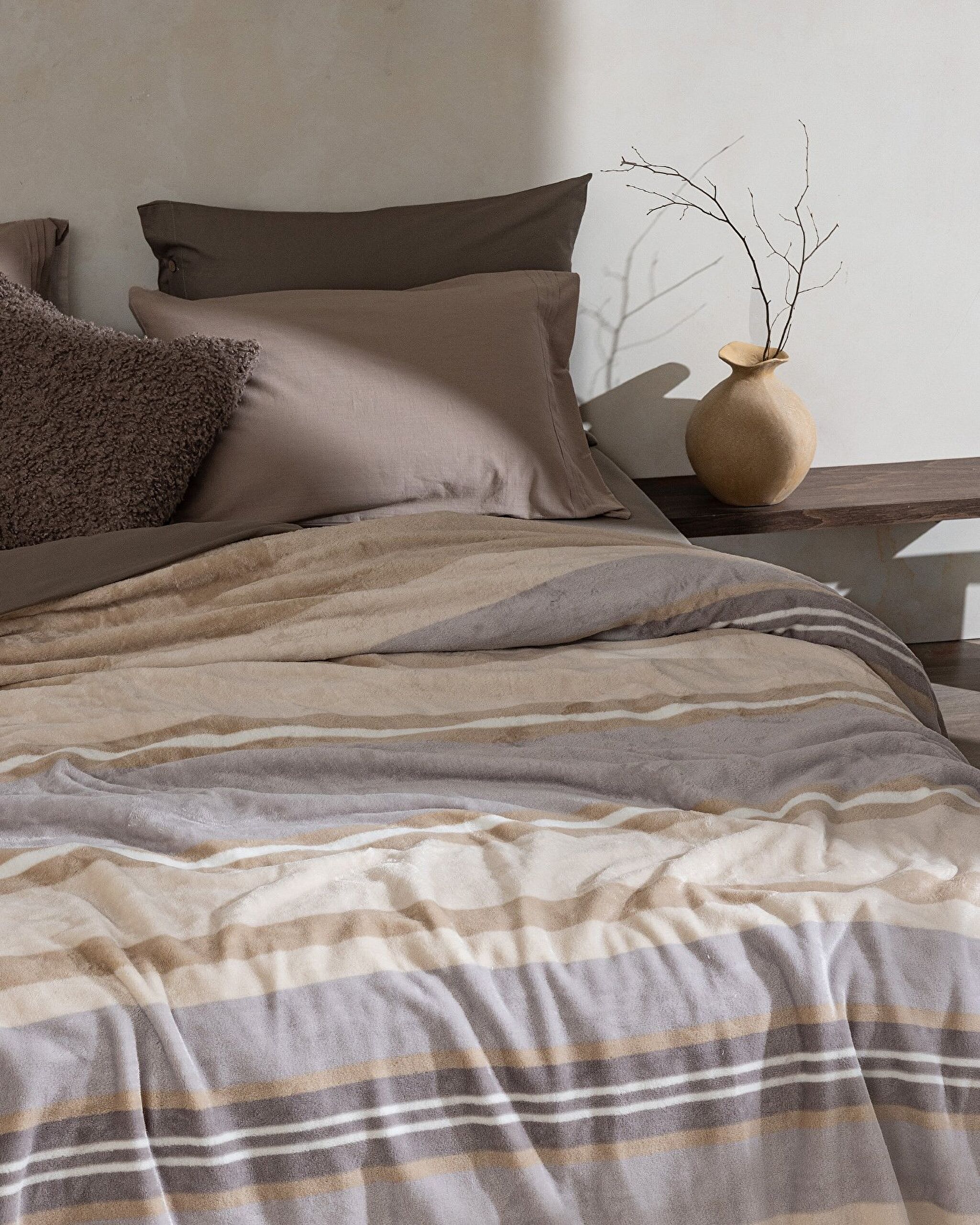 بطانية ويلو سوفت مطبوعةmozel - 1