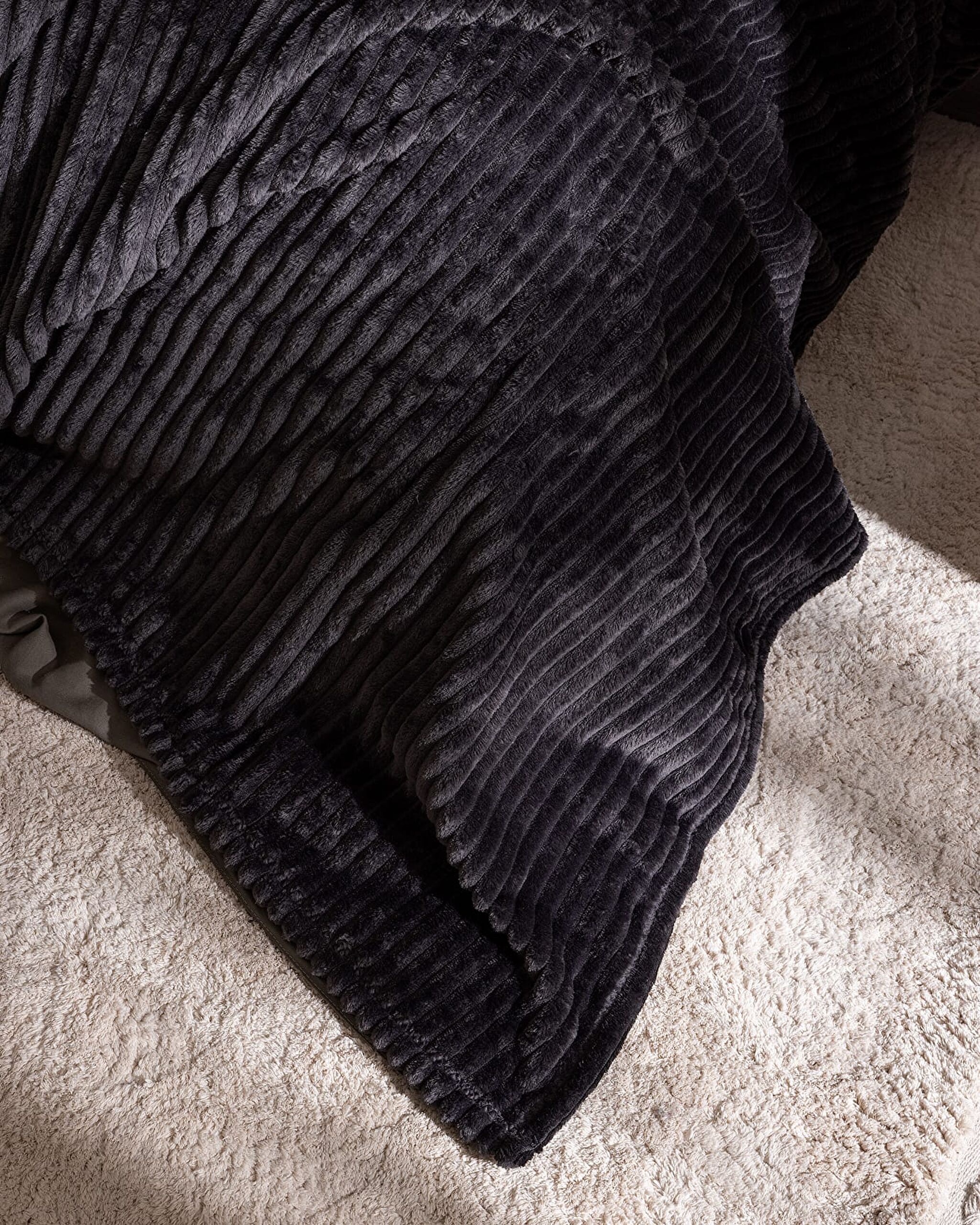 Corbeau Wellsoft Düz  Battaniye - 3