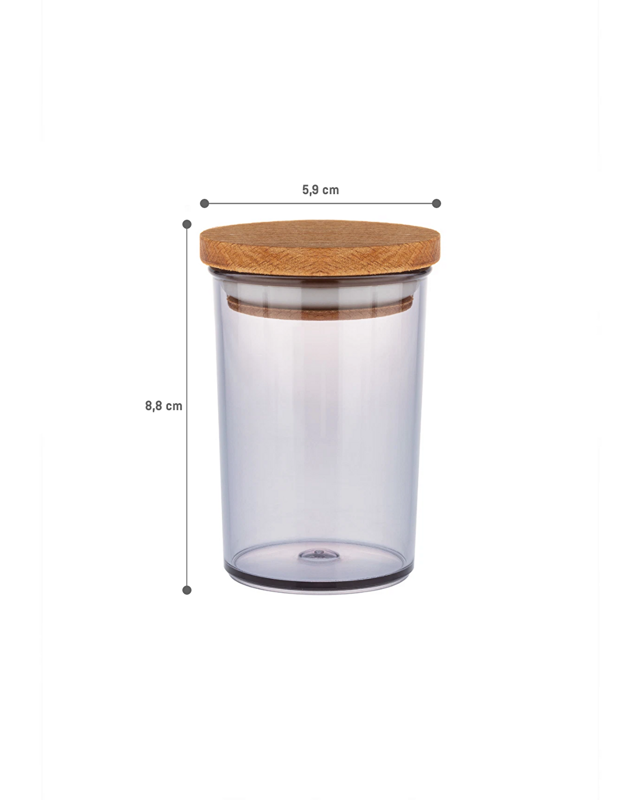 Renard Wooden Spice Rack with Cover - 4