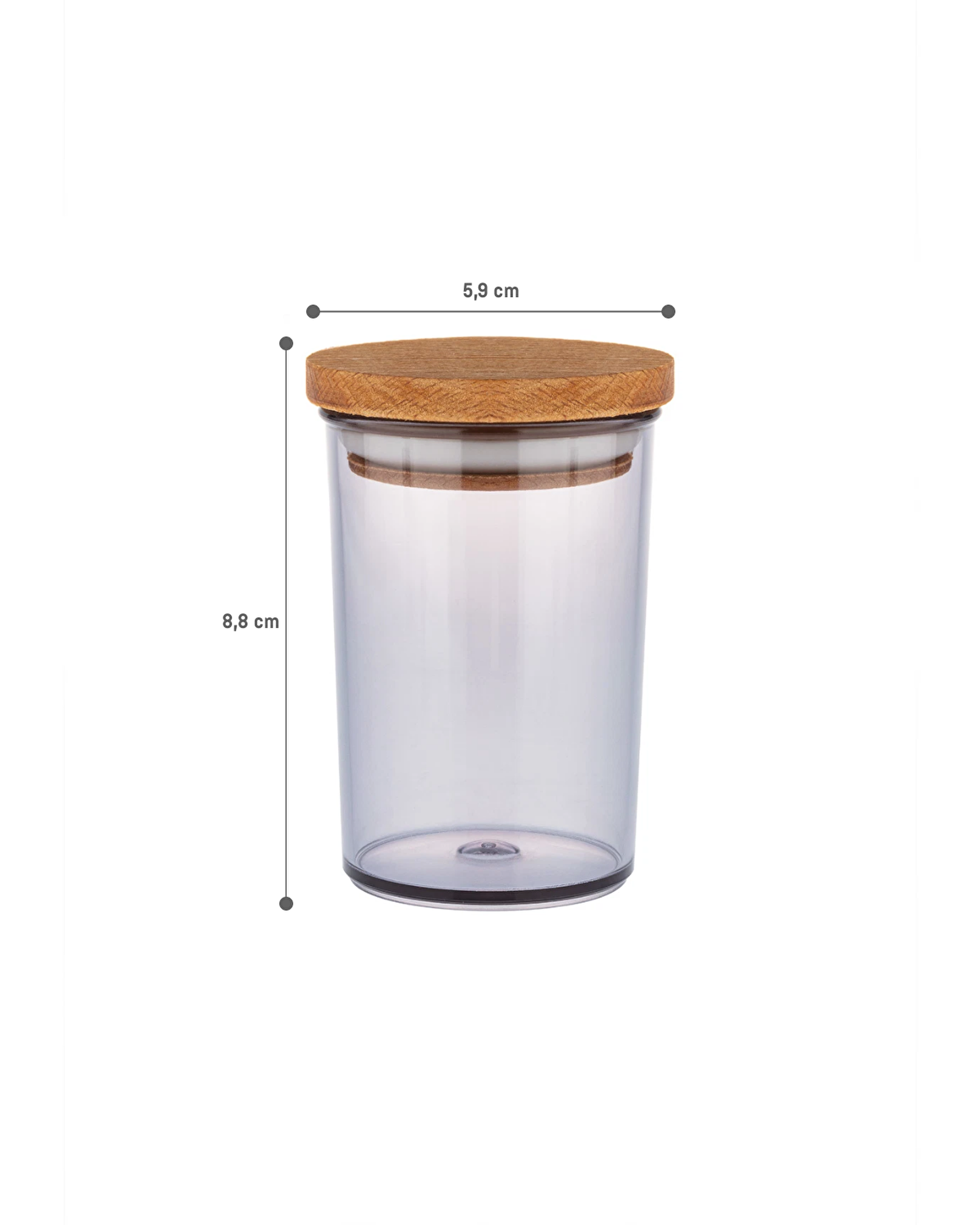 Renard Wooden Spice Rack with Cover - 4