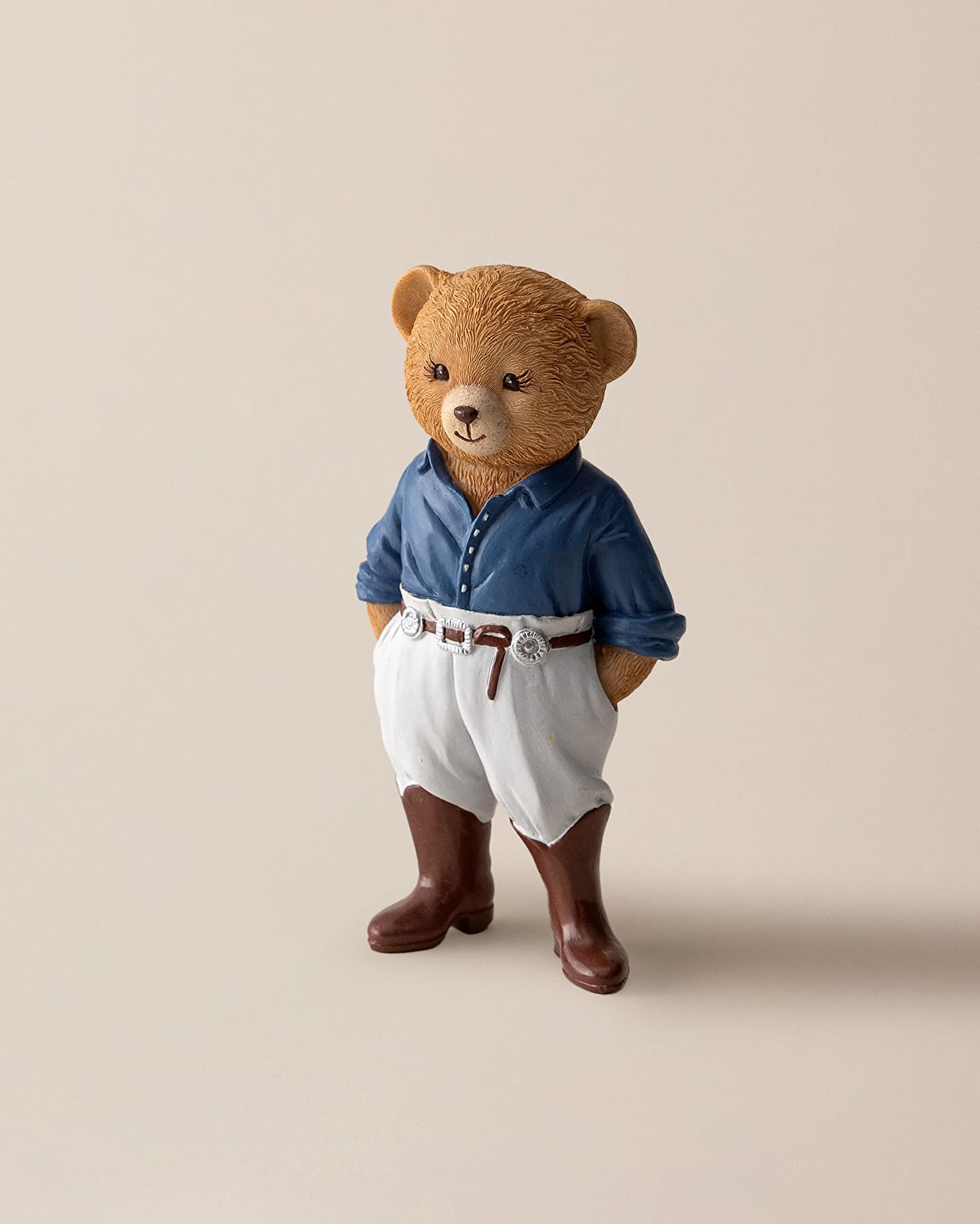 Emma Figurine - Navy Blue/Grey - 0