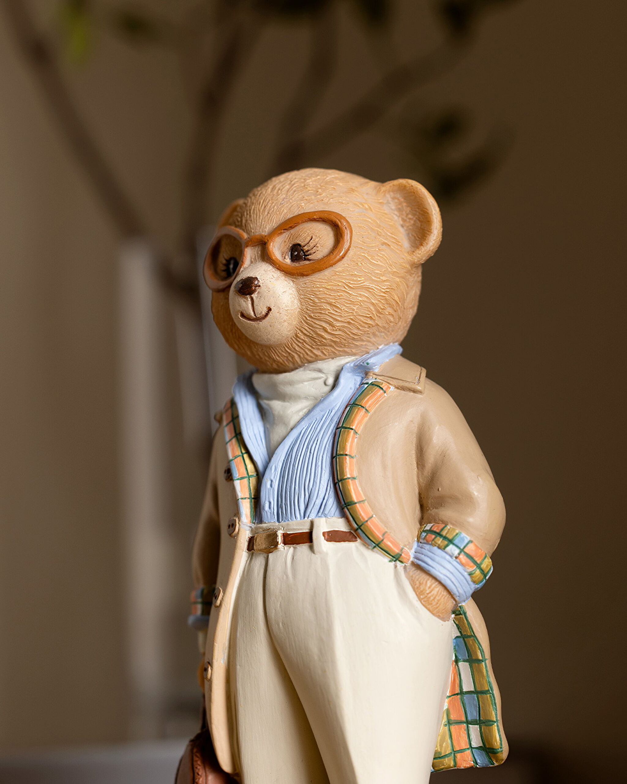 Figurine Bonny - Beige/Bleu - 1