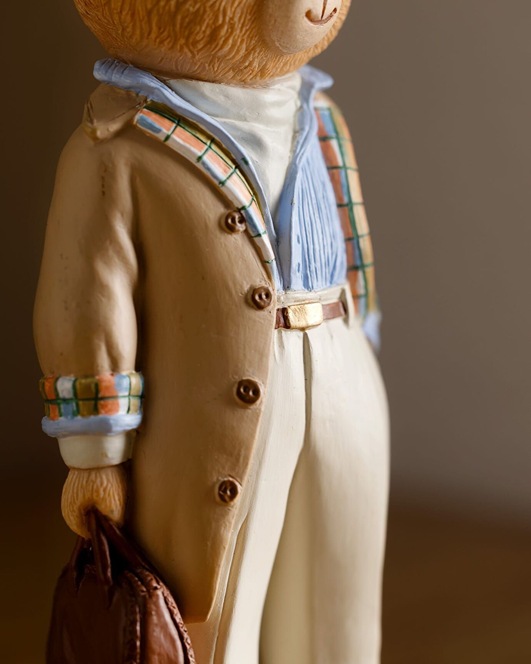 Bonny Figurine - Beige/Blue - 4