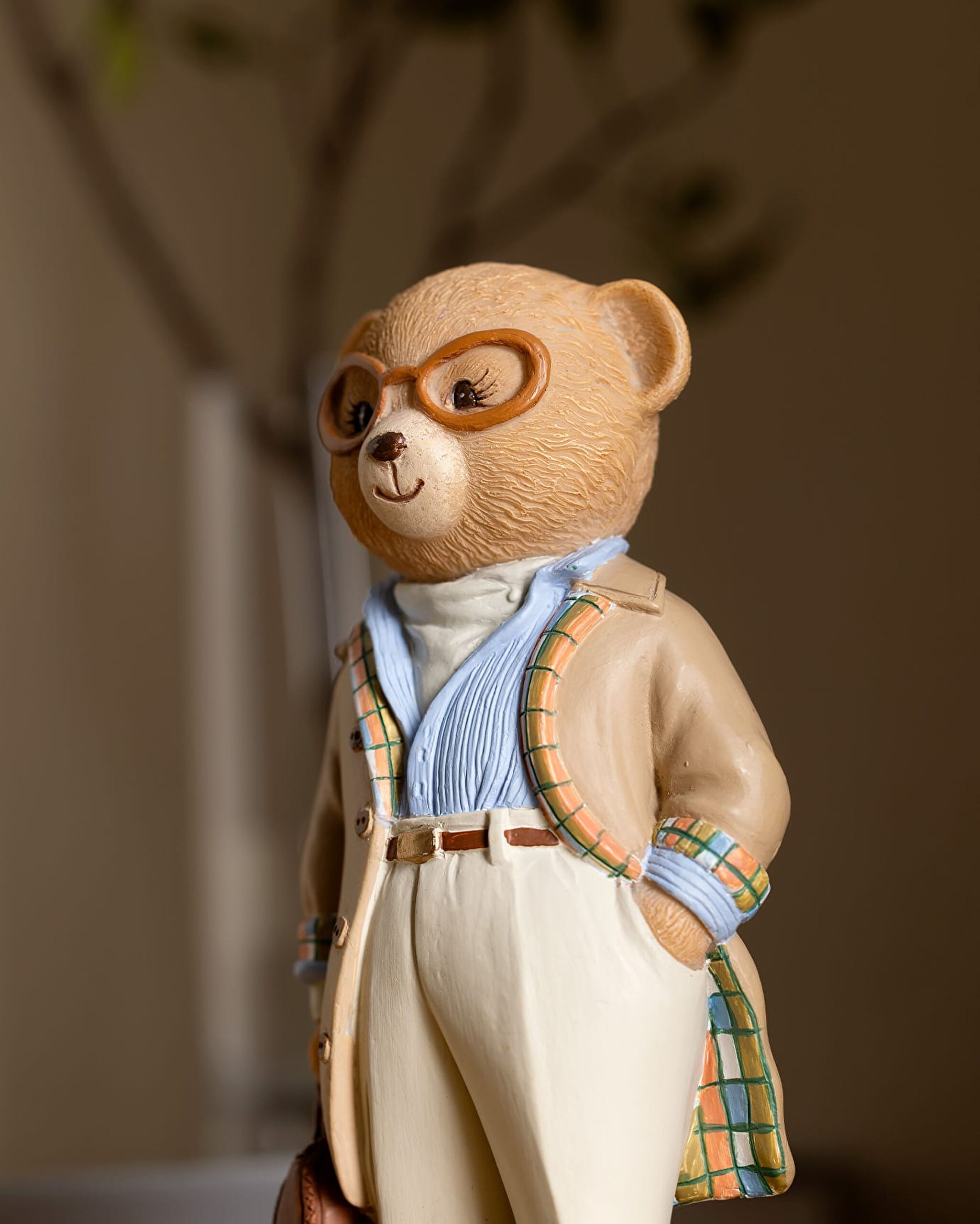 Figurine Bonny - Beige/Bleu - 1