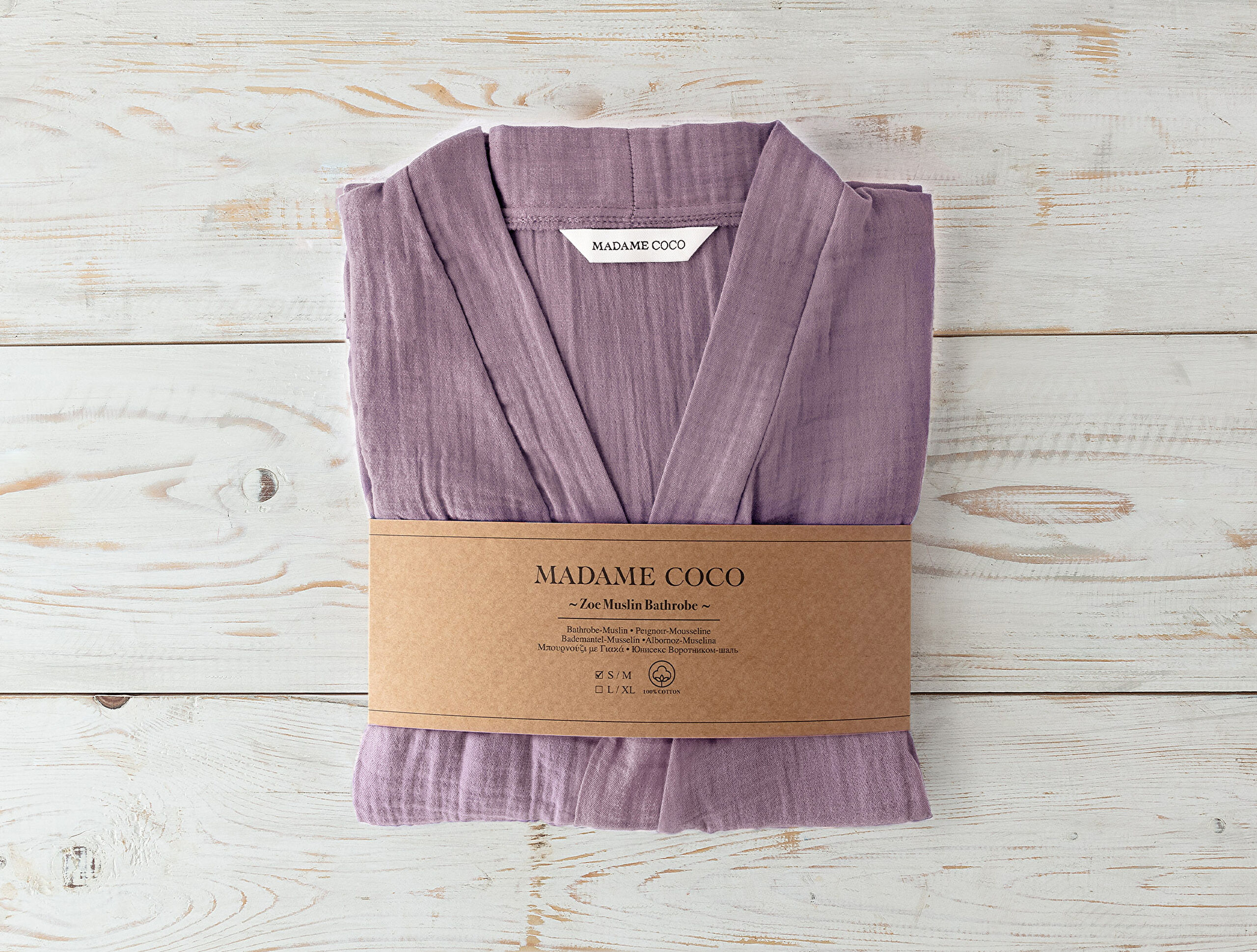 Zoe Mousseline Peignoir - 4