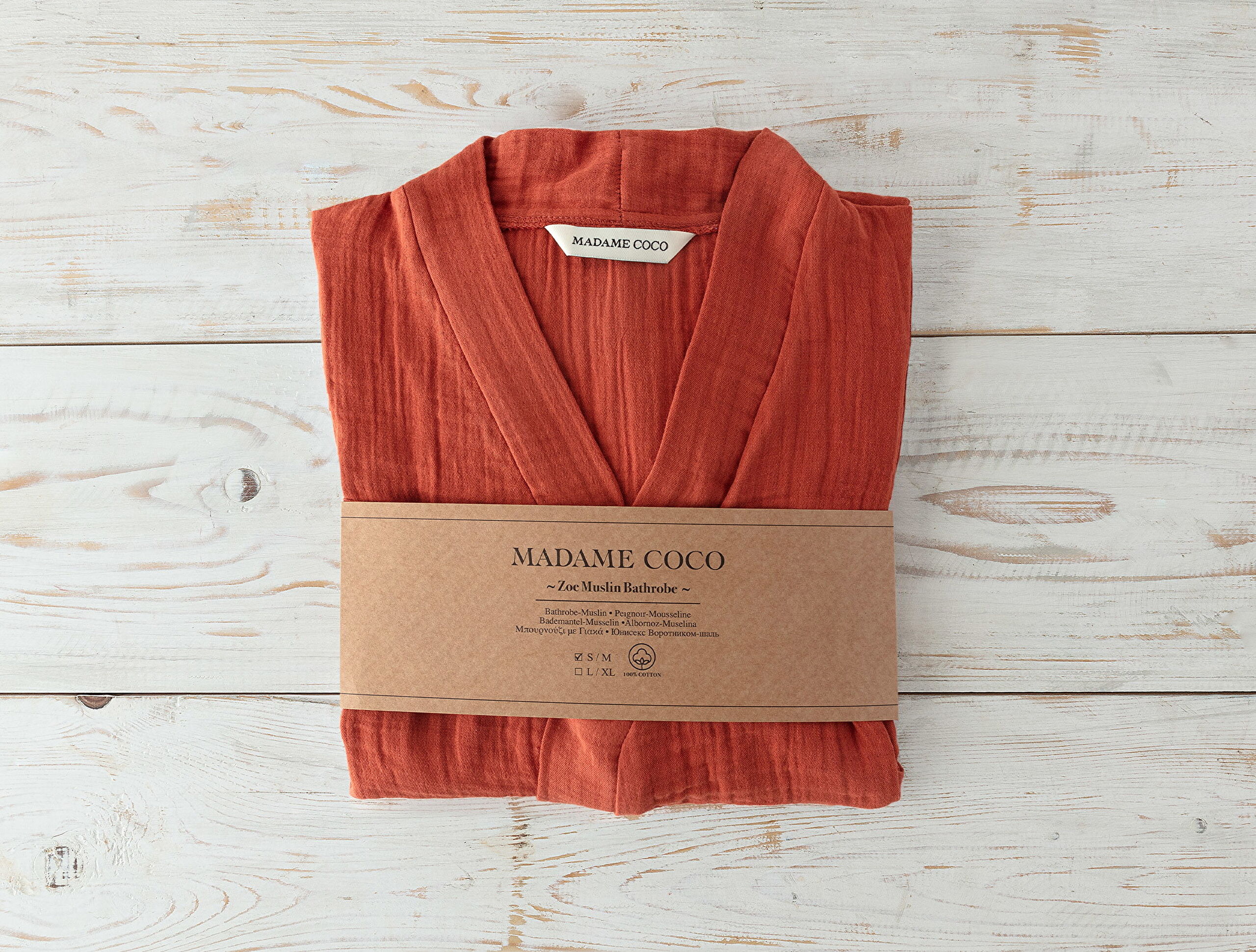 Zoe Muslin Bathrobe - 4