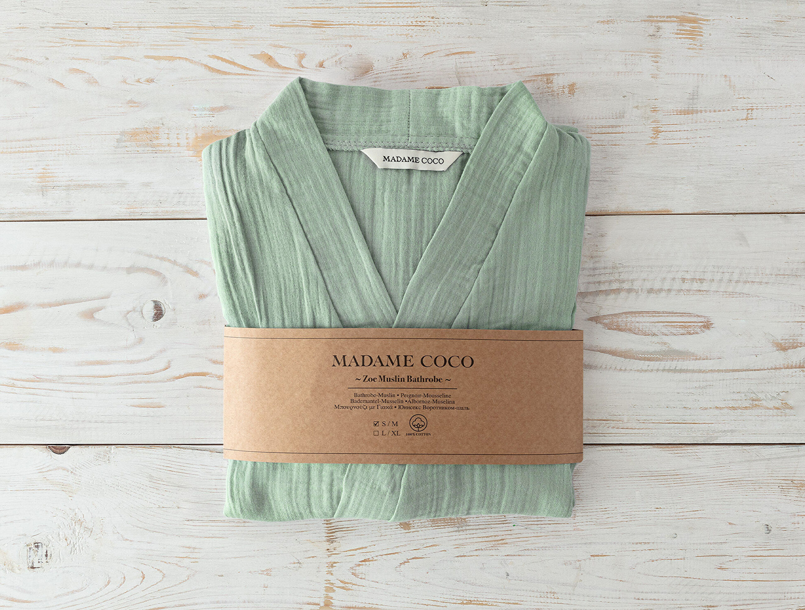 Zoe Muslin Bathrobe - 4