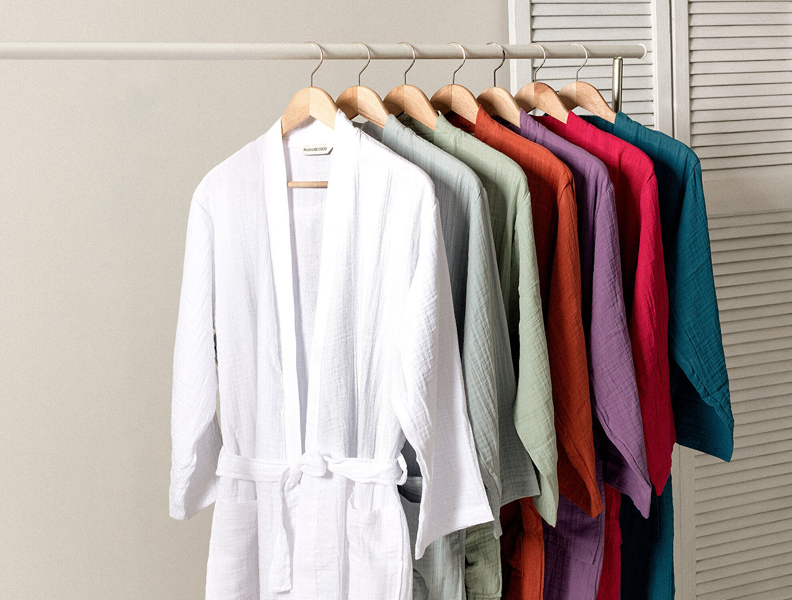 Zoe Muslin Bathrobe - 5