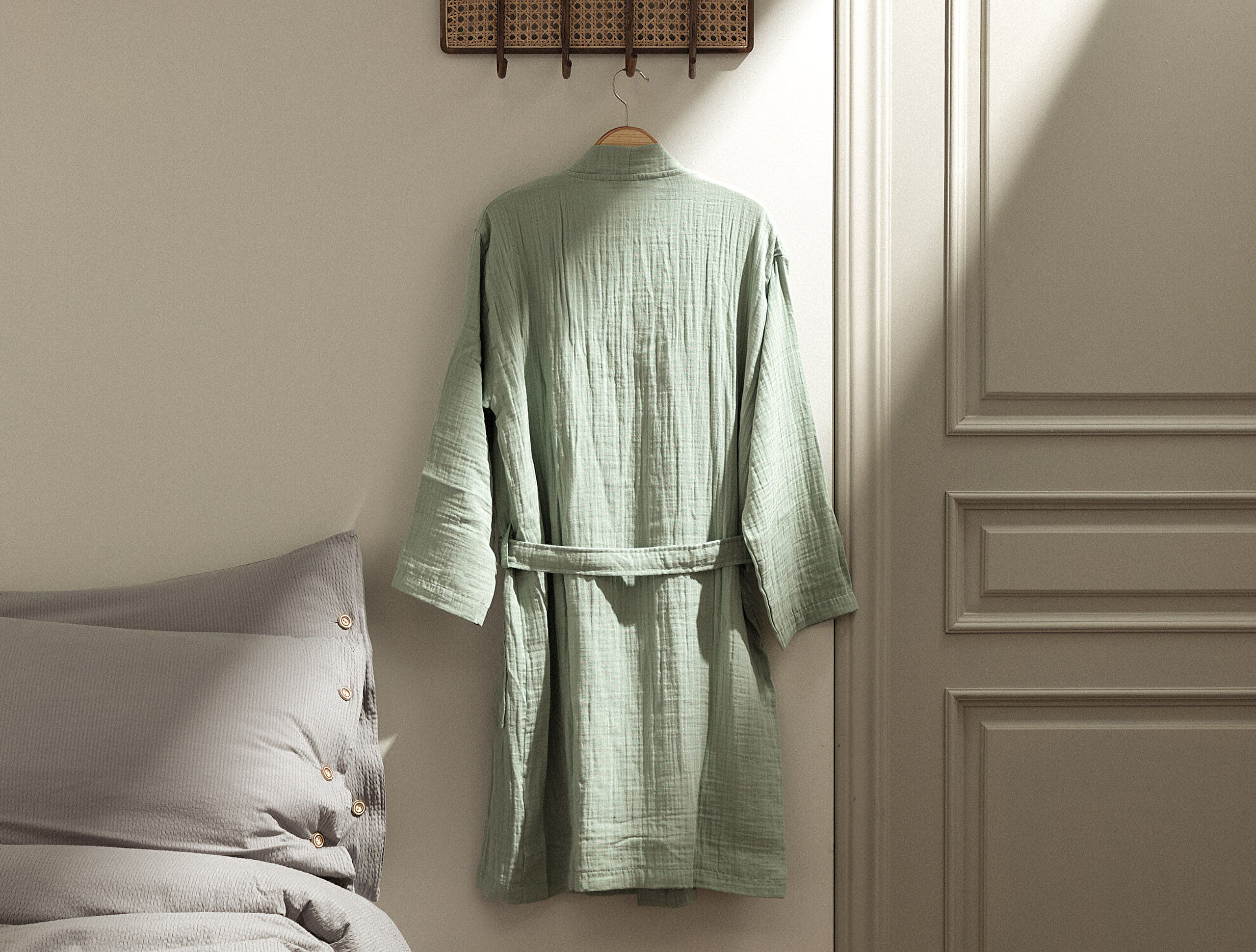 Zoe Muslin Bathrobe - 1