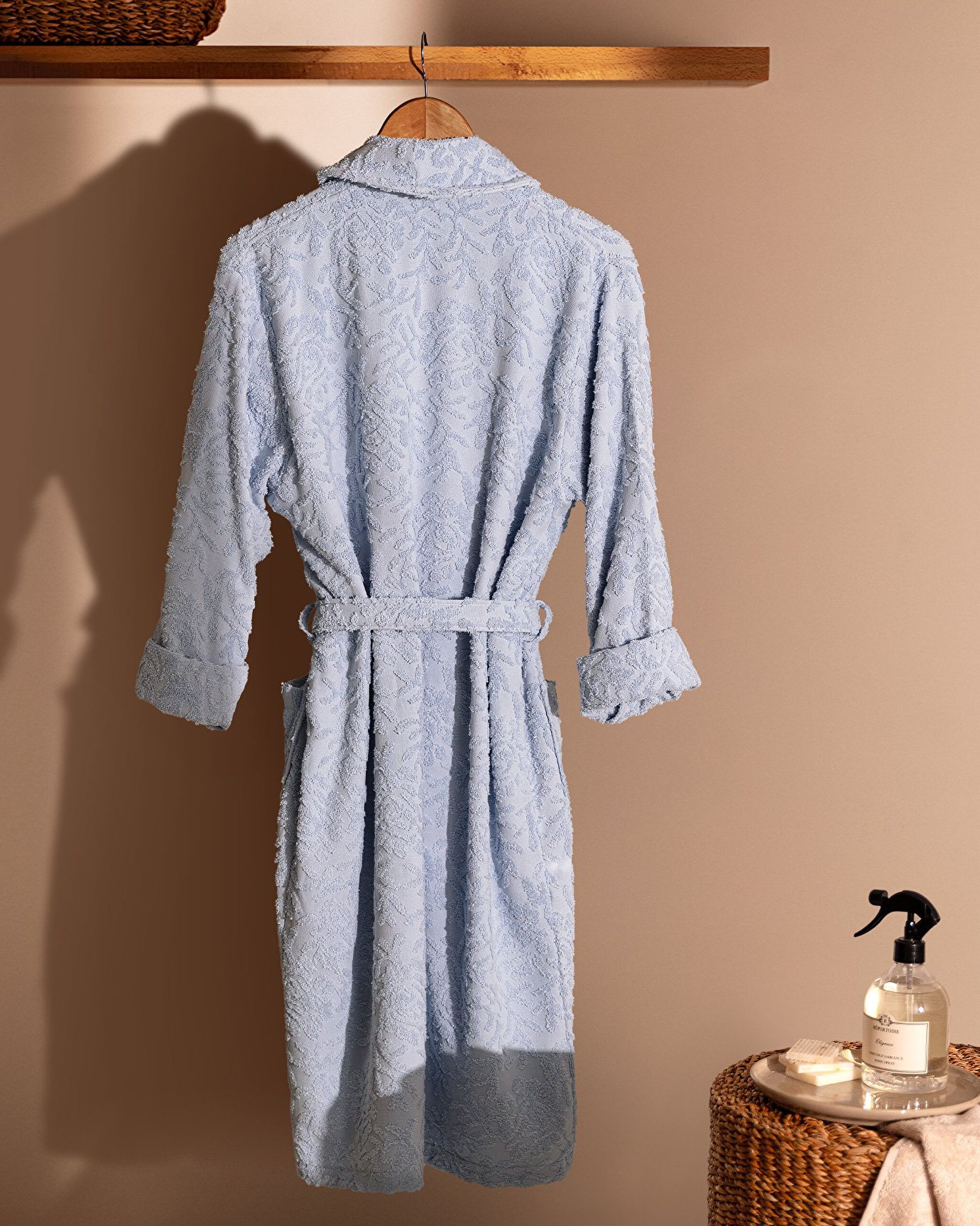 Roesia Shawl Collar Women's Bathrobe - 1