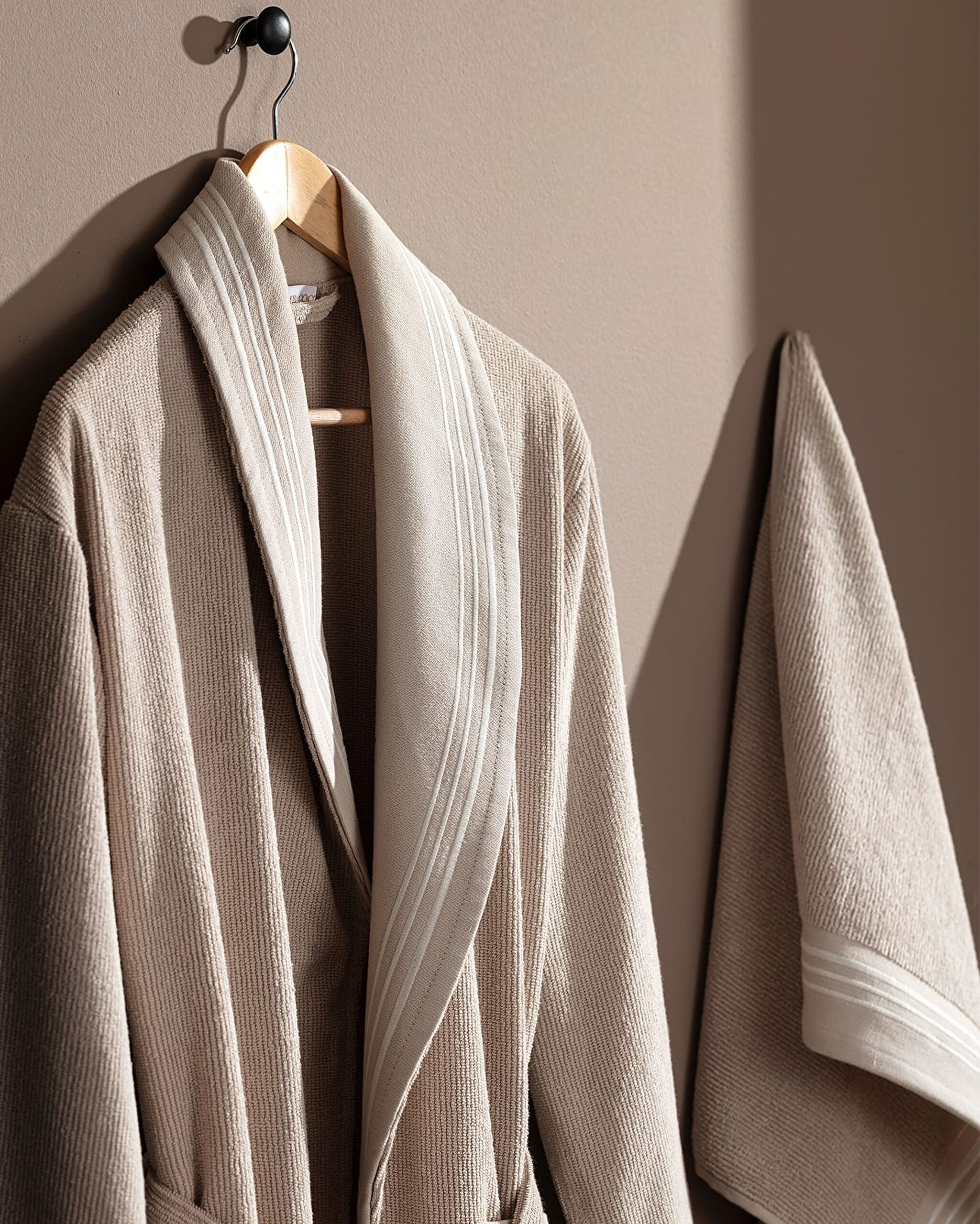 Delron Erkek Bornoz Set - 2