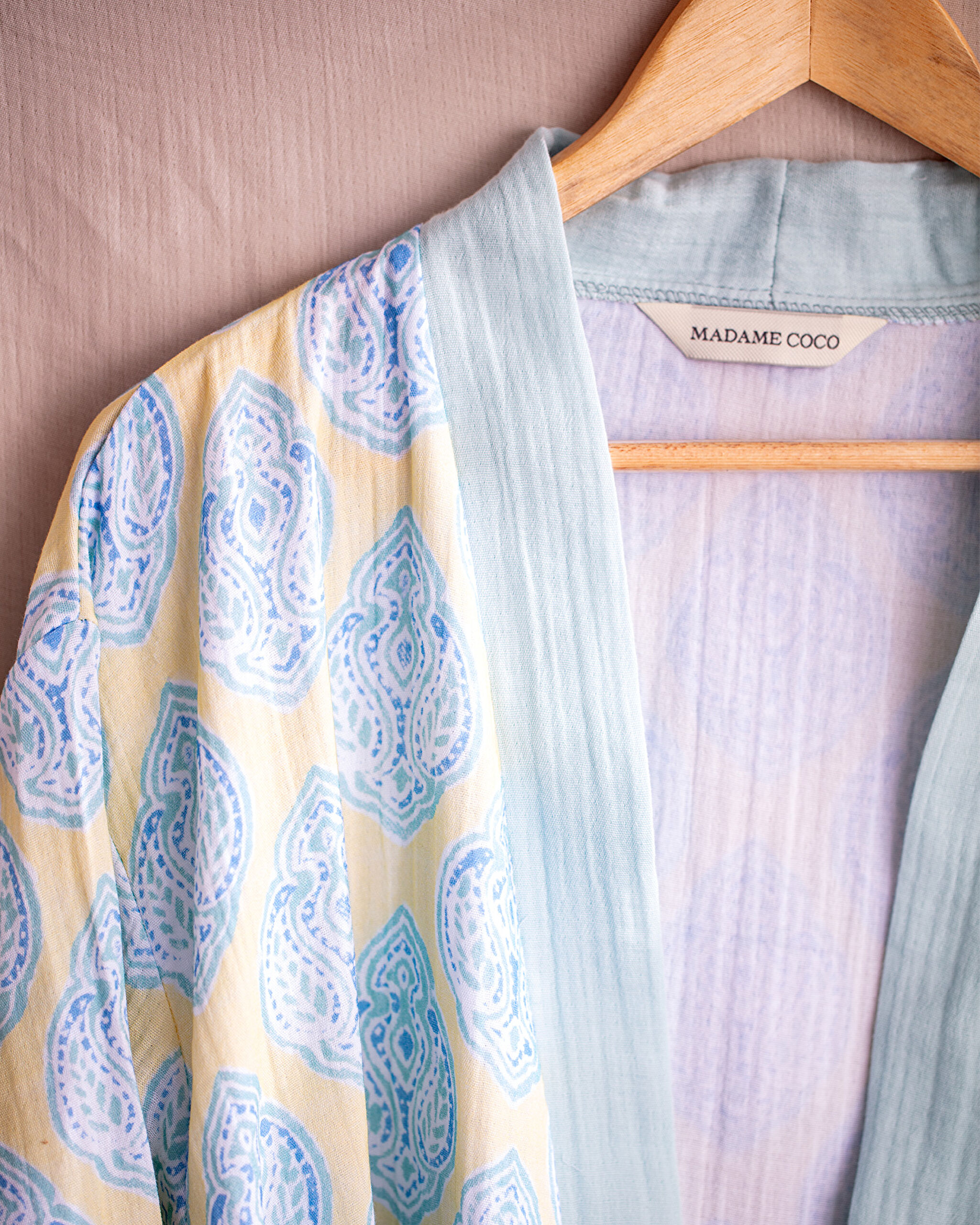 Aubina Muslin Bathrobe - 2