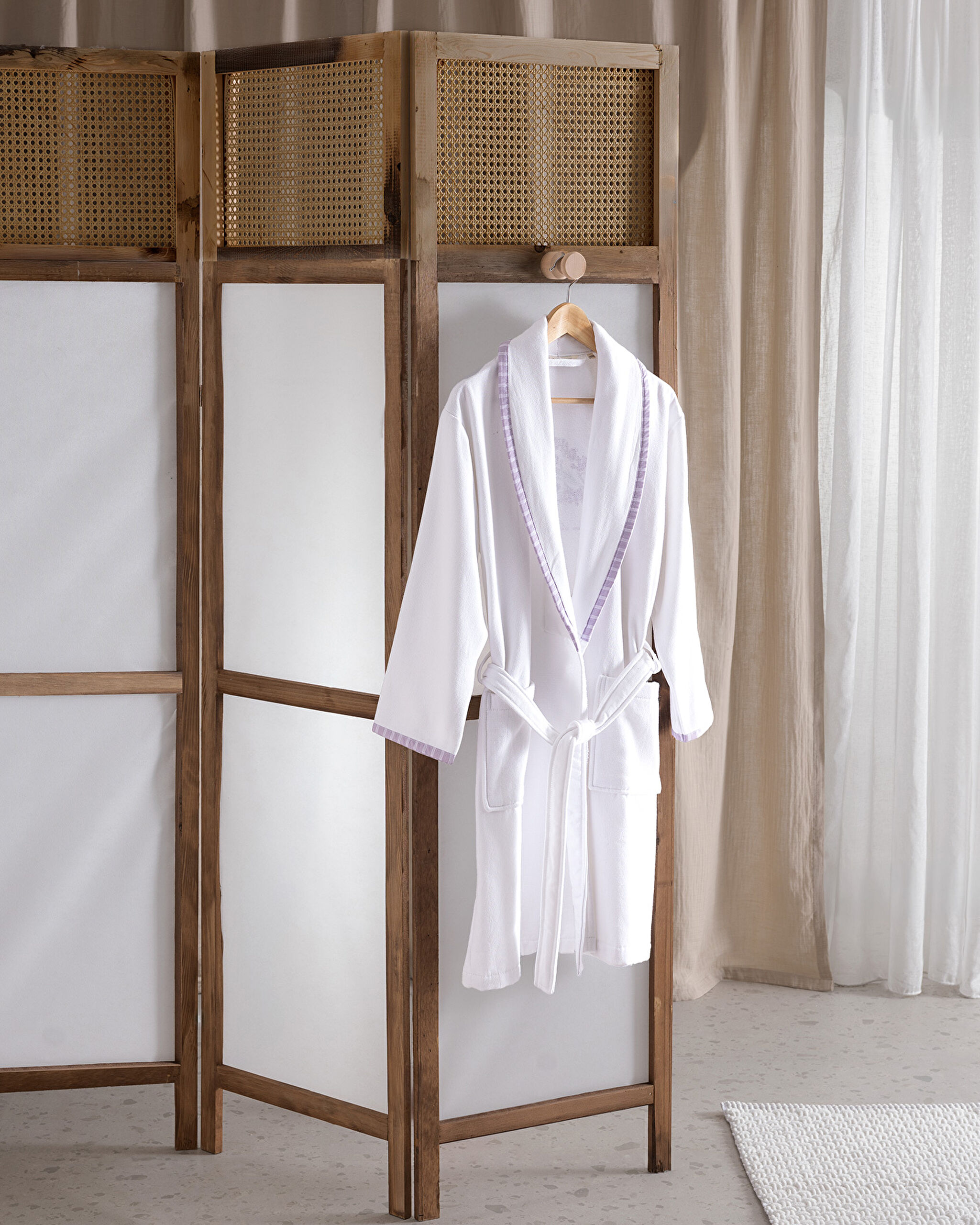 Lavinde Women's Printed Bathrobe - 0