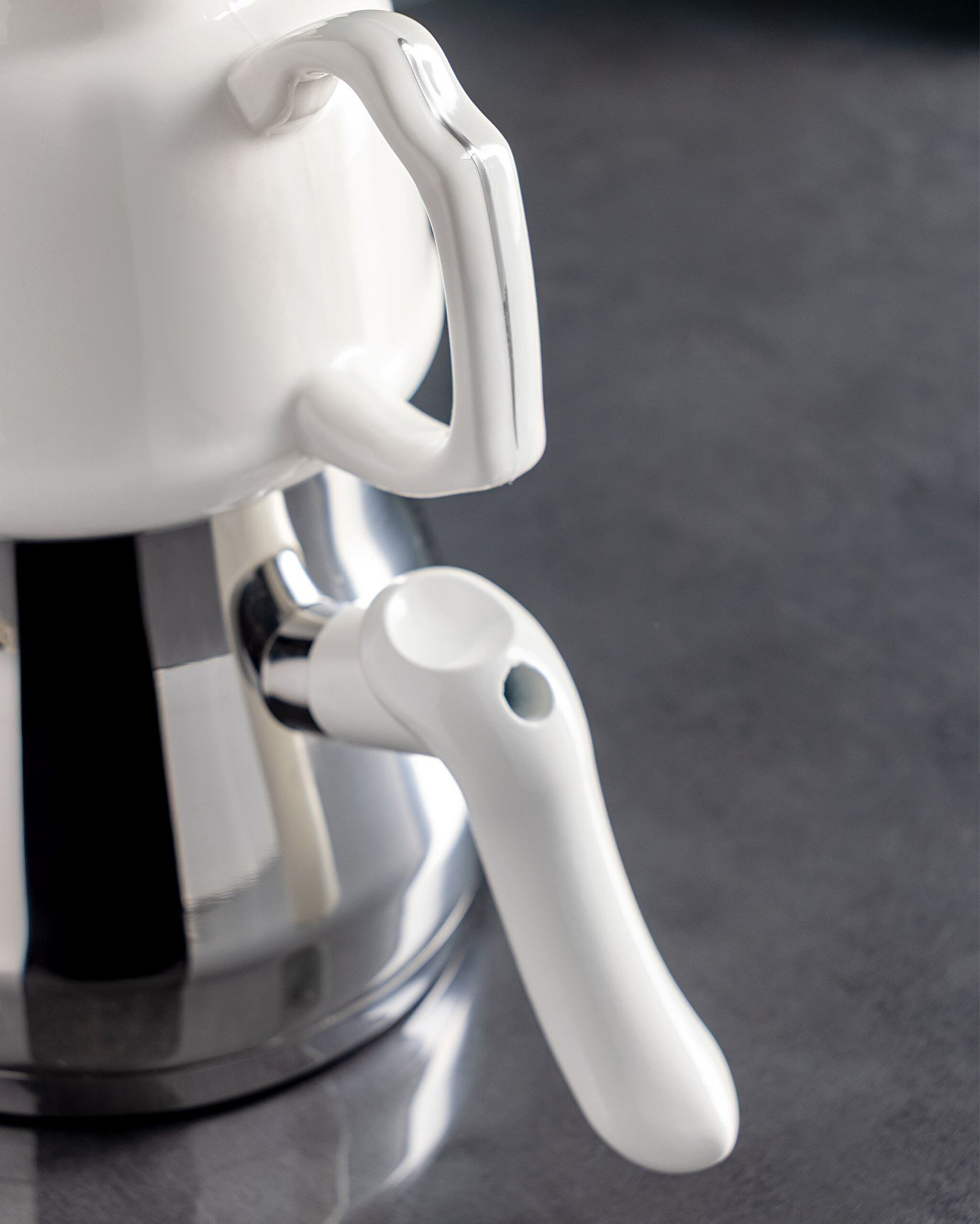 Montes Çaydanlık Takımı - 1000 ml - 2500 ml - Beyaz/Platin - 4