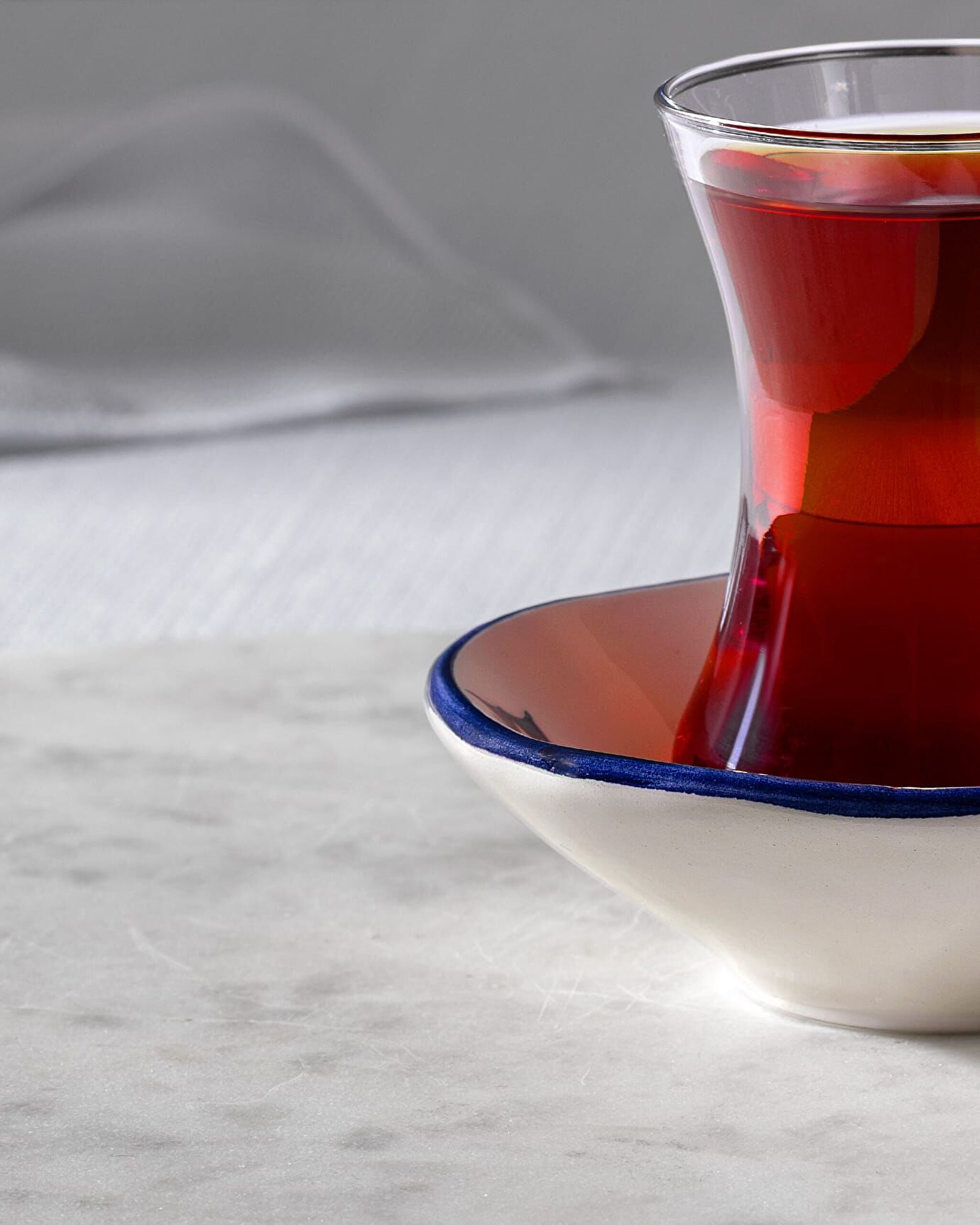 Service À Thé Vie Rouge Bourges 8 Pièces - 2