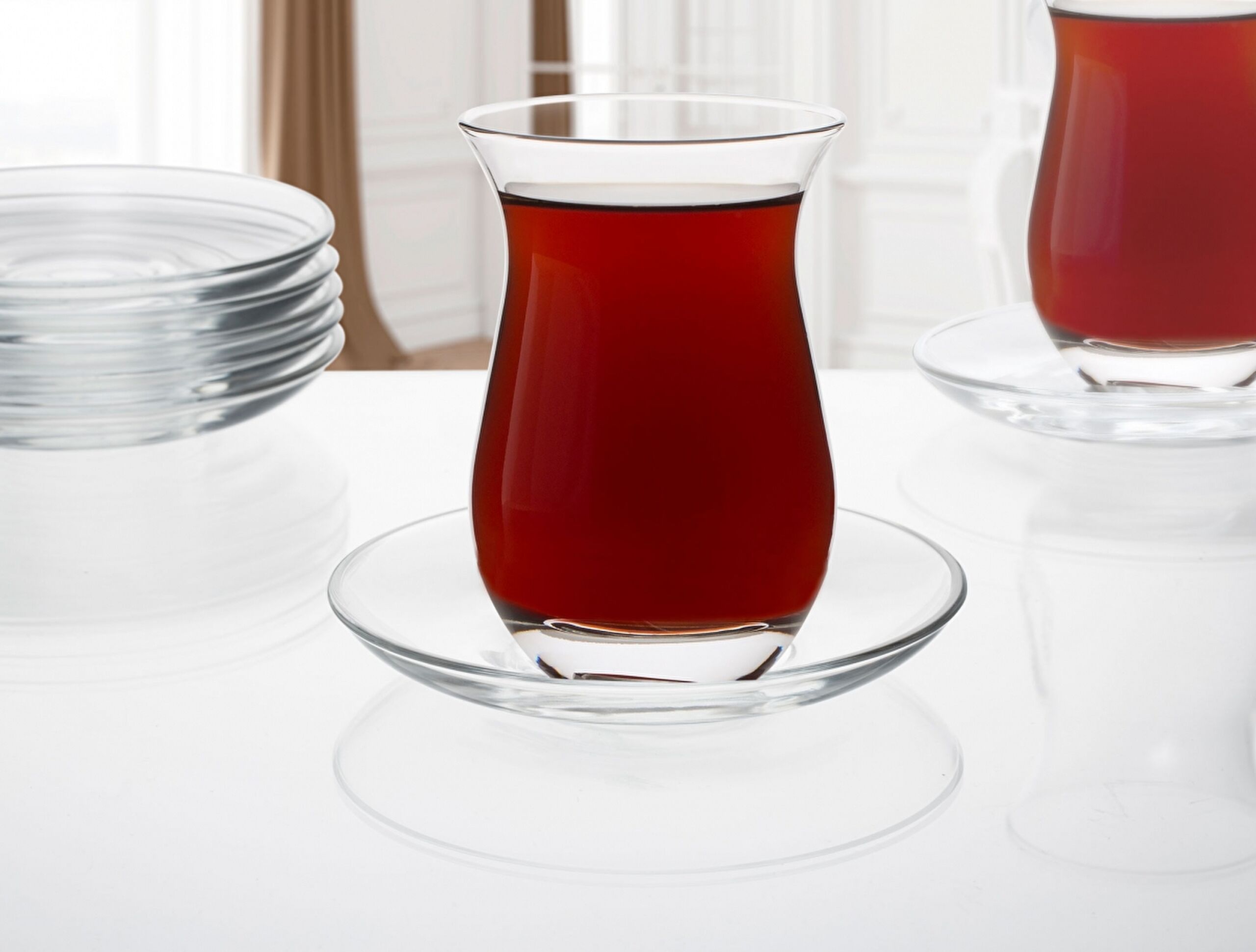 Opaline 6-Piece Tea Plate Set - 1