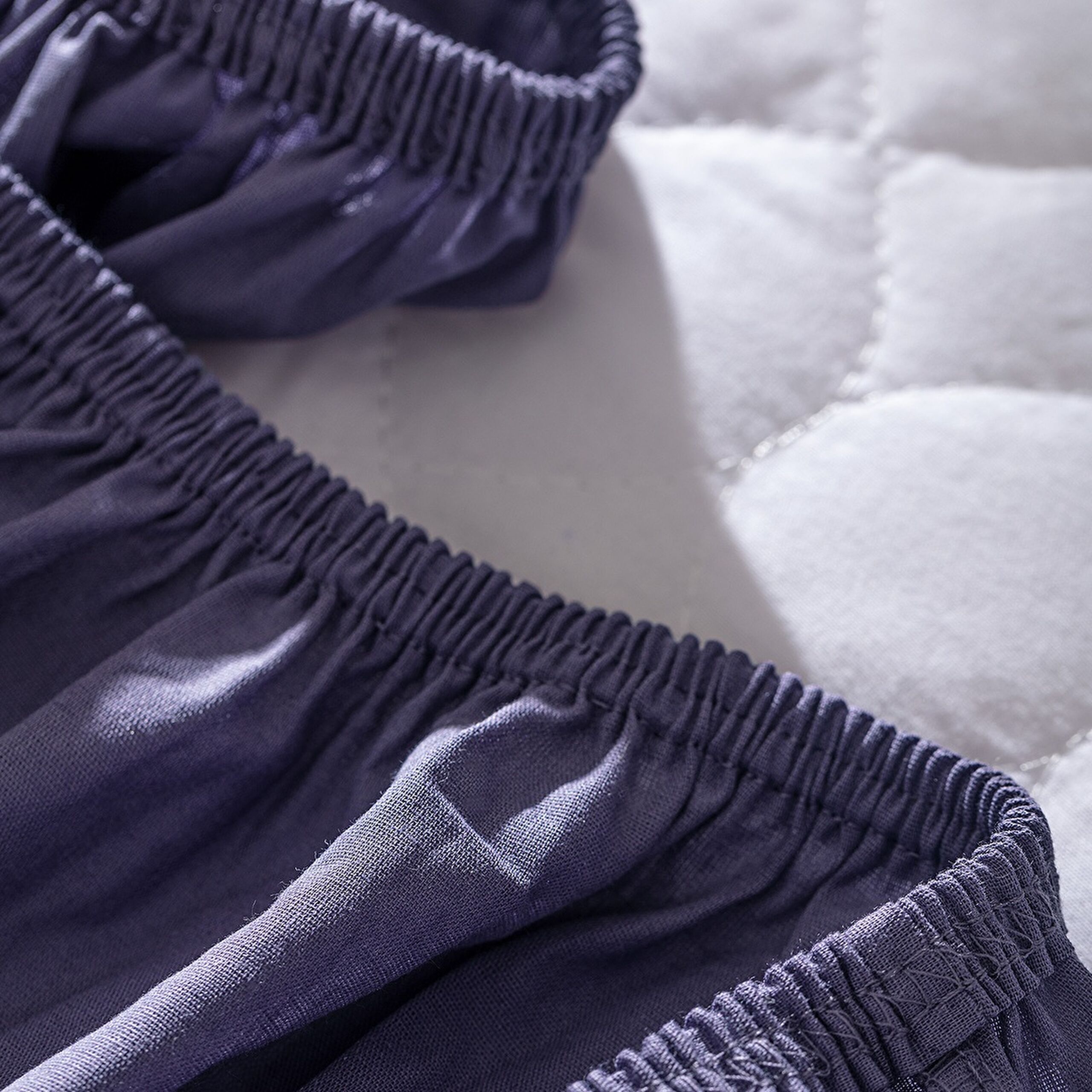 Manon tweepersoons Ranforce hoeslaken van 100% katoen - paars - 4