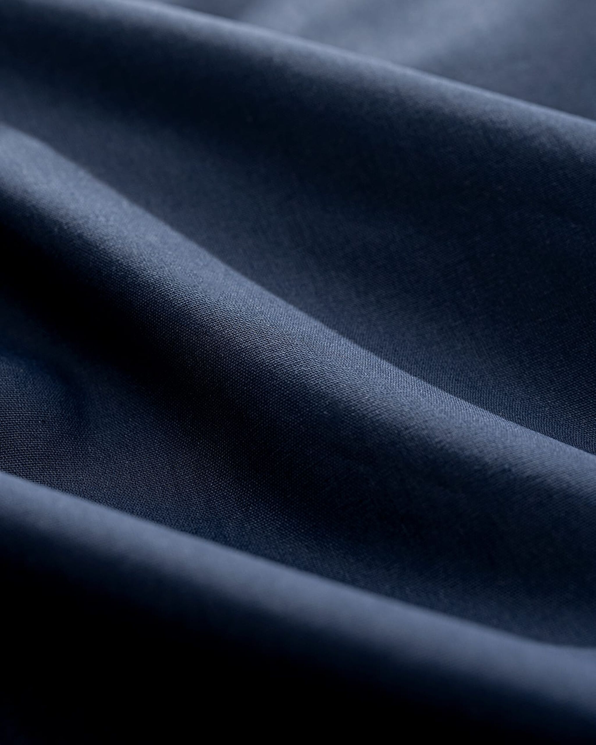 Manon King Size Plus 100% Cotton Ranforce Fitted Sheet - Navy Blue - 4