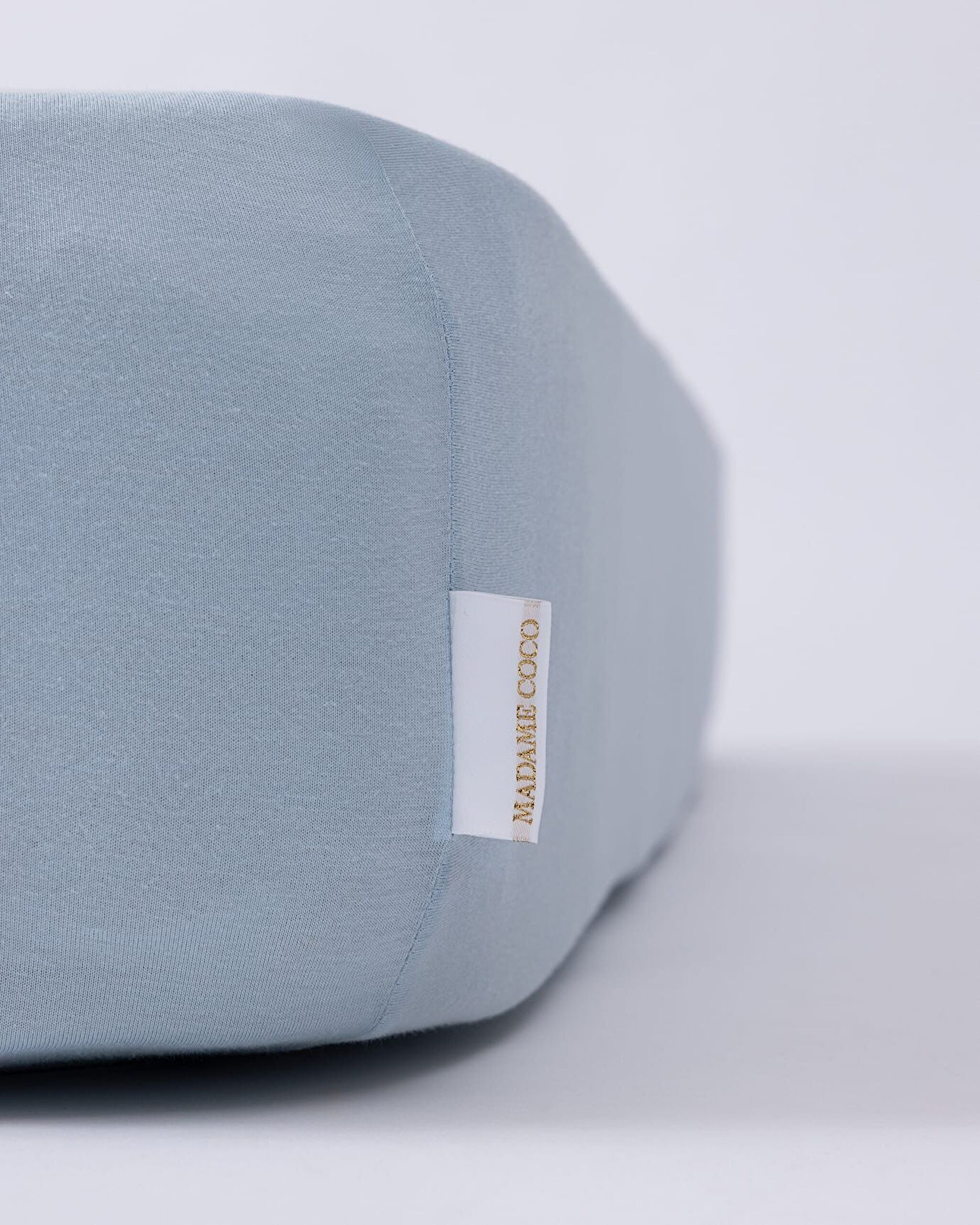 Drap Double Élastique en Bambou Belle - Bleu - 4