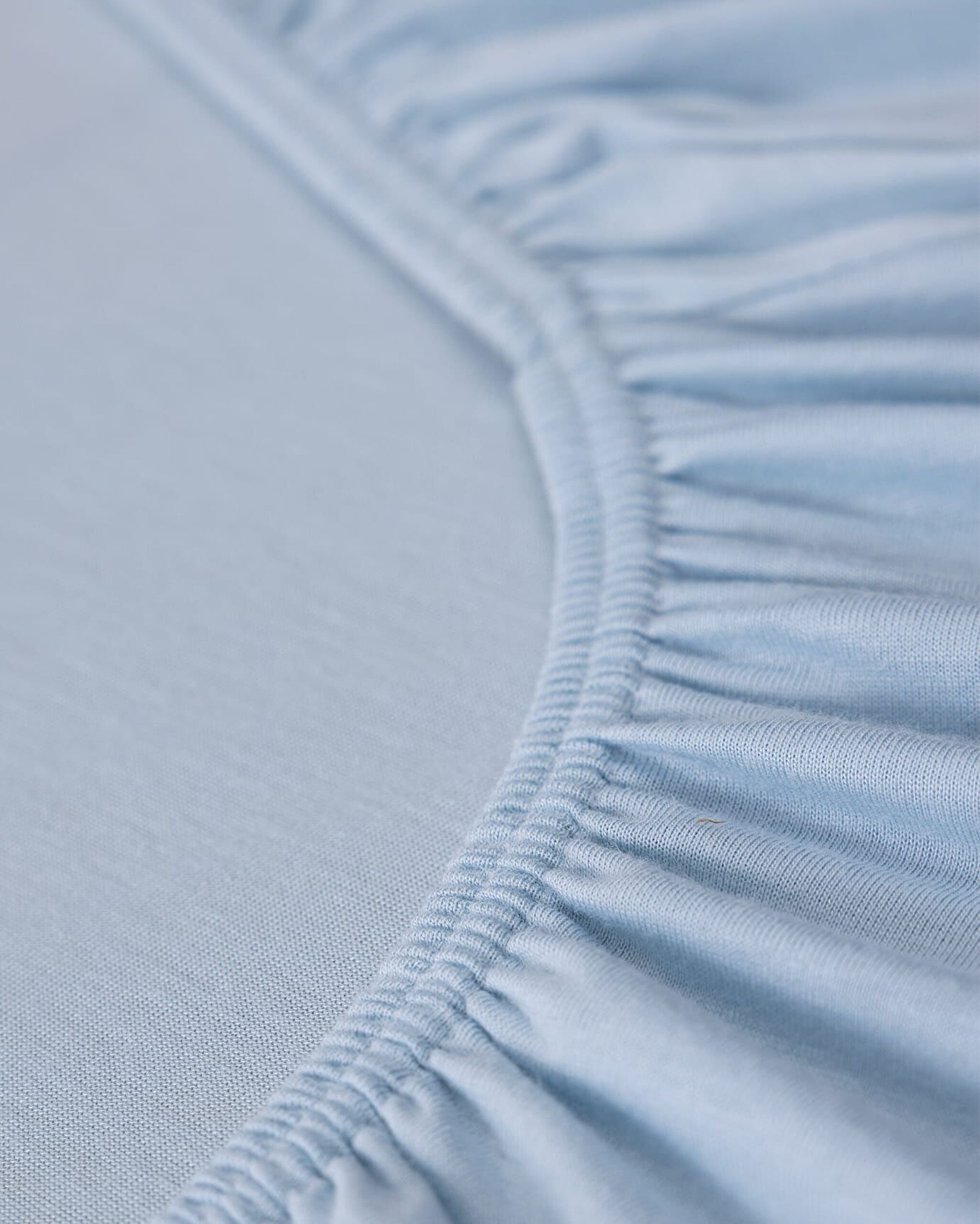 Drap Double Élastique en Bambou Belle - Bleu - 6