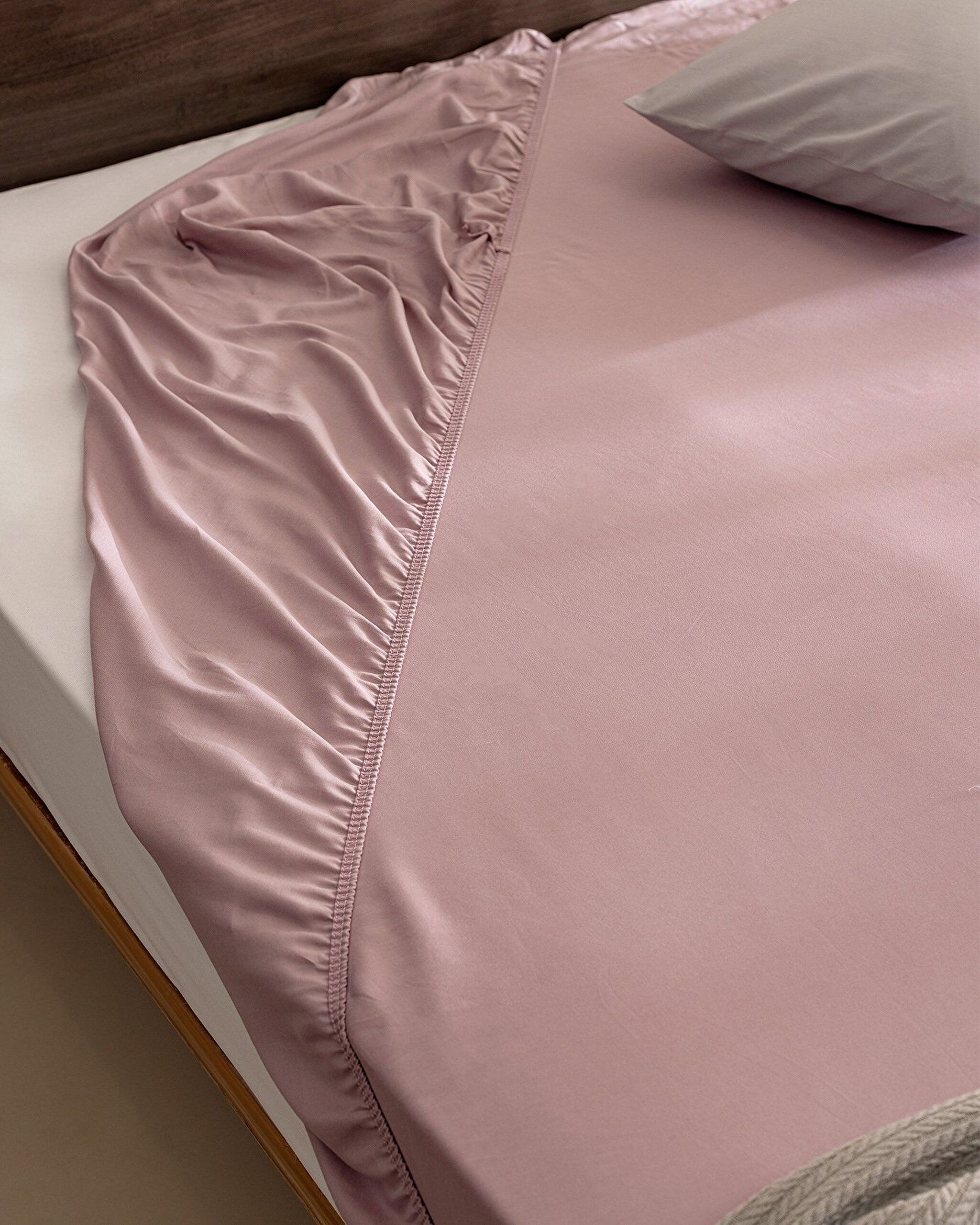 Ciel Satin Fitted Sheet - 1