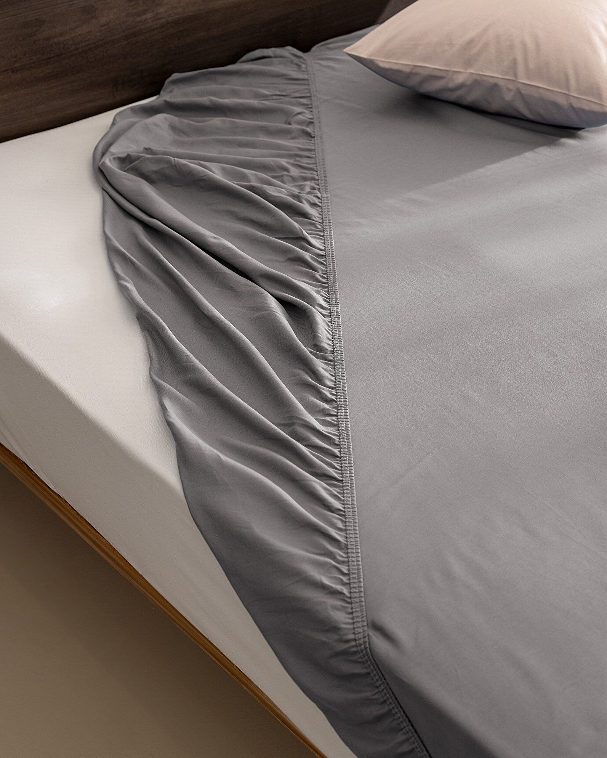 Ciel Satin Fitted Sheet - 1