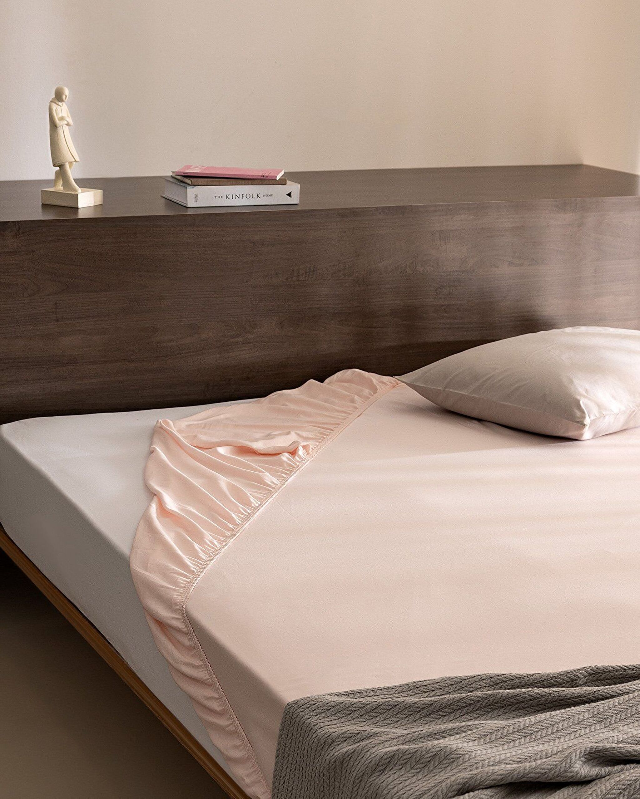 Ciel Satin Fitted Sheet - 0