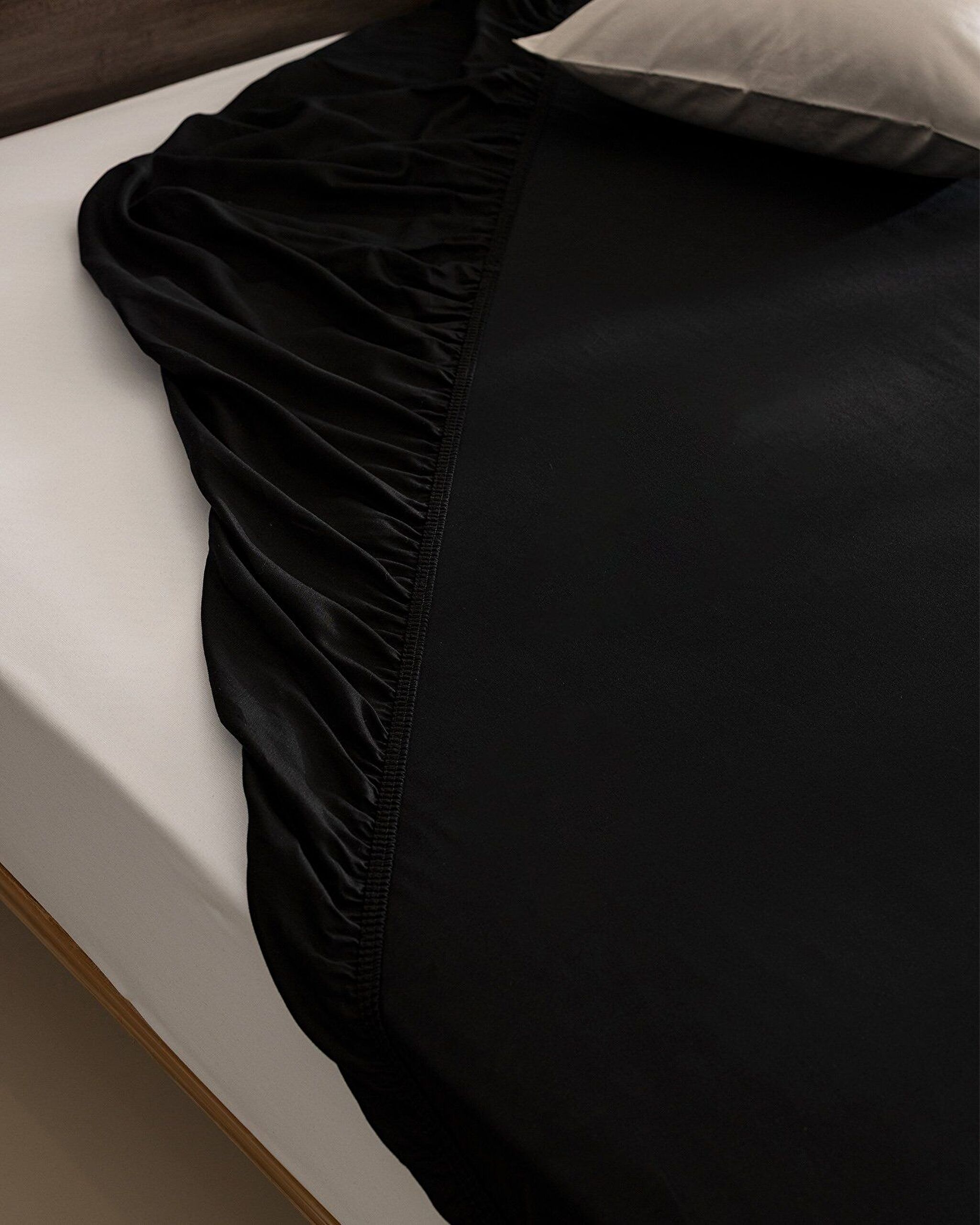 Ciel Satin Fitted Sheet - 1