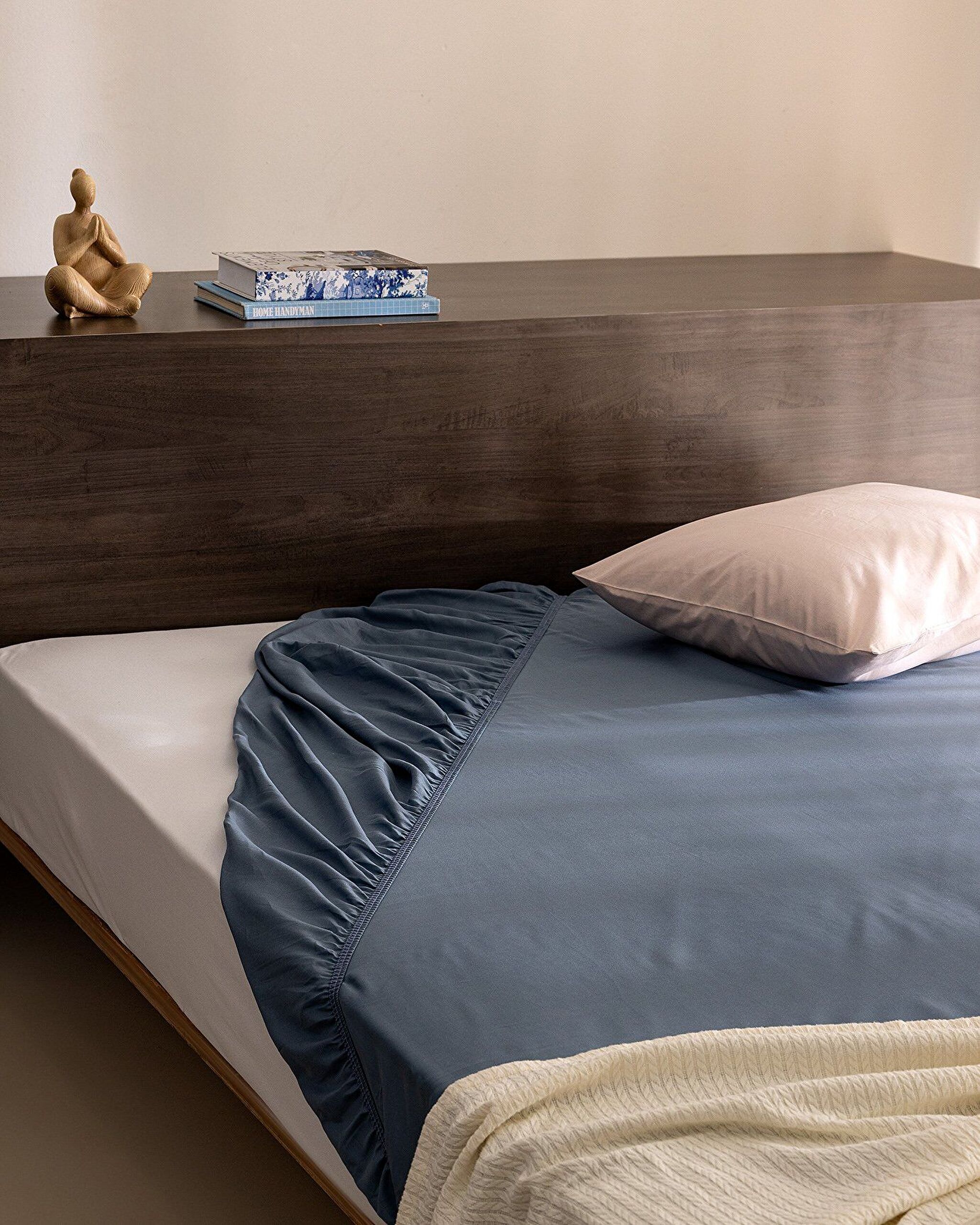 Ciel Satin Fitted Sheet - 0