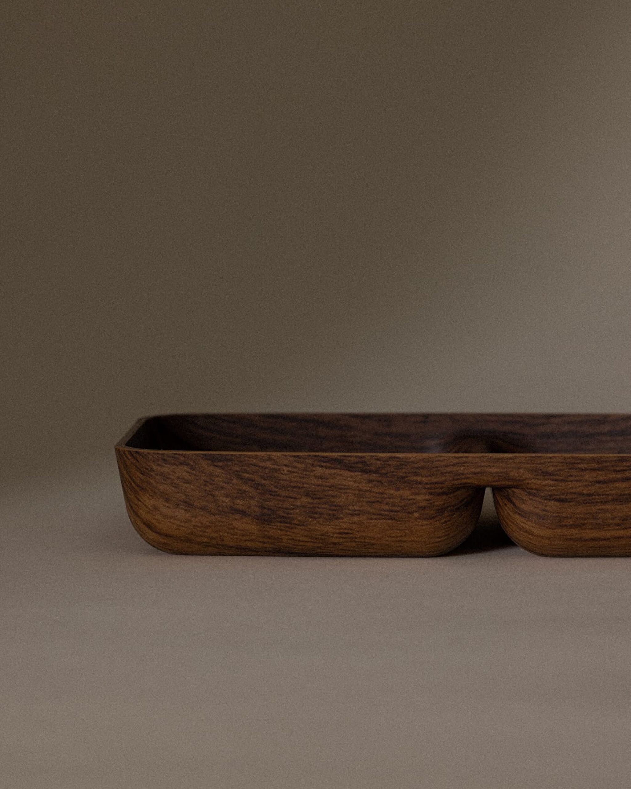 Marivi Two Compartment Snack 17.5cm - 3