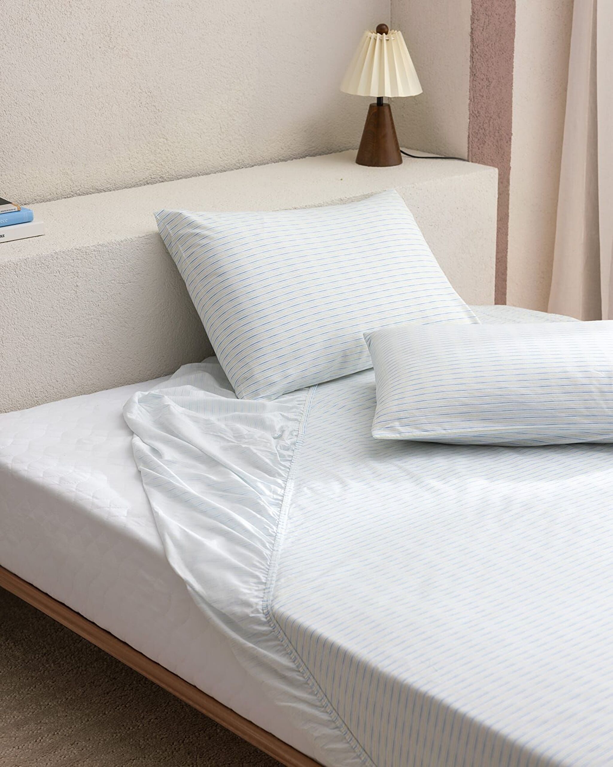 طقم ملاءات جاهزة من كارلو رانفورس بطبعات مزدوجة - 0