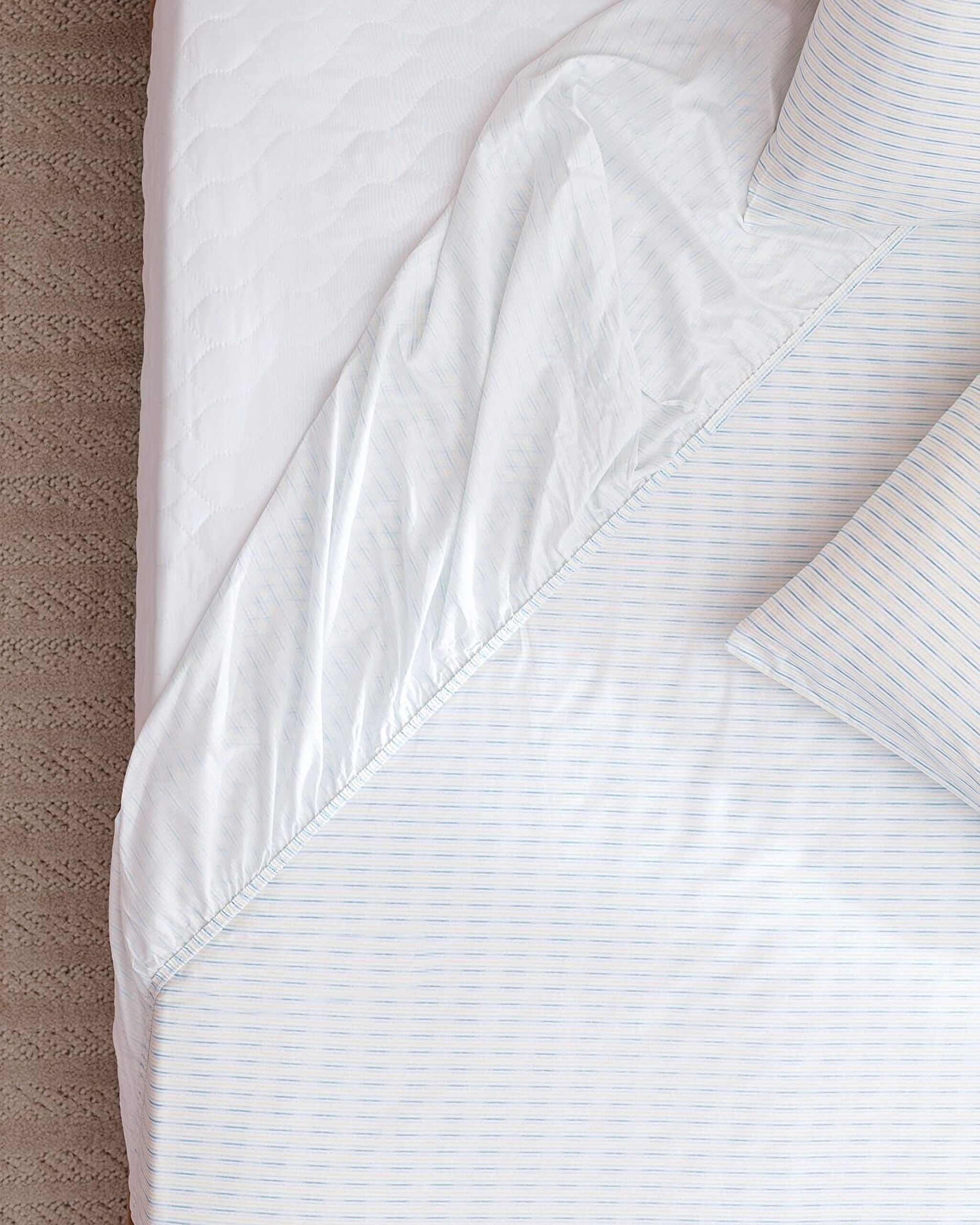 طقم ملاءات رانفورس جاهزة مقاس كينج من كارلو - 3