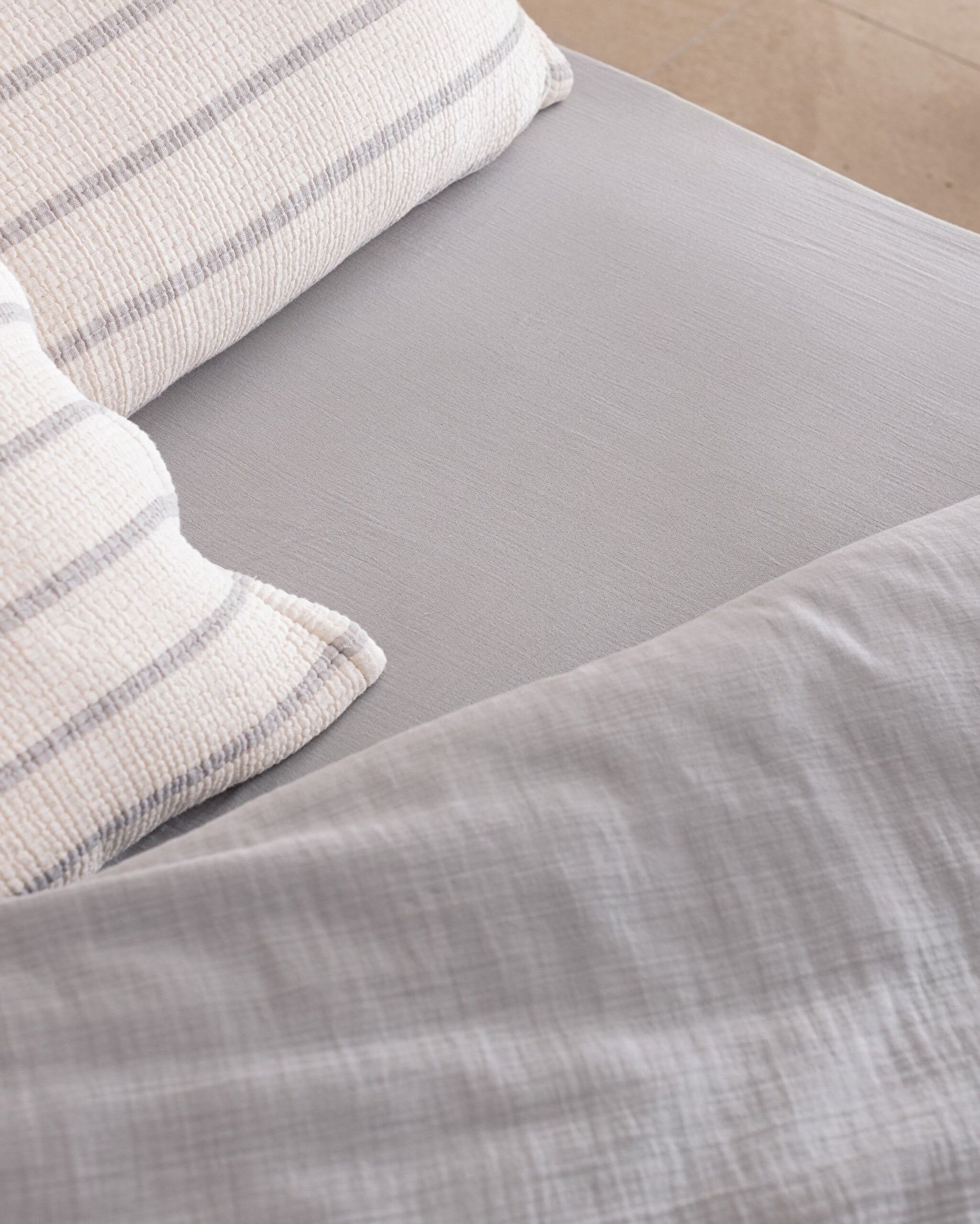 Ensemble de dot Marguerite 8 pièces - Gris/Ecru - 5